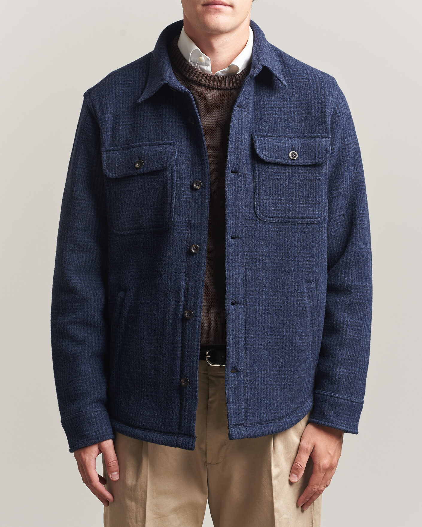 Herren | Hemden | Polo Ralph Lauren | Hudson Brushed Shirt Navy