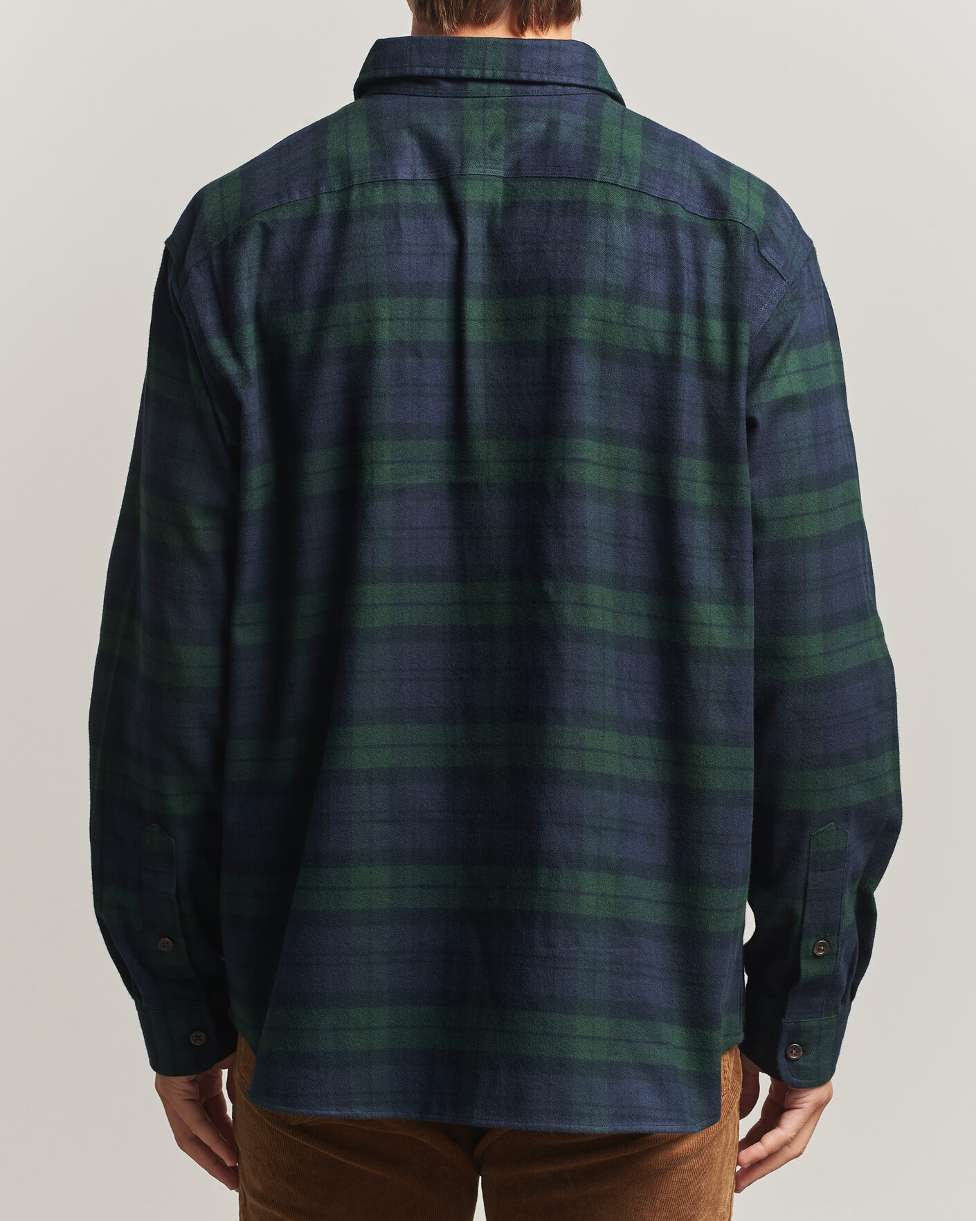 Herren | Hemden | Polo Ralph Lauren | Classic Fit Shaggy Flannel Shirt Navy Forest