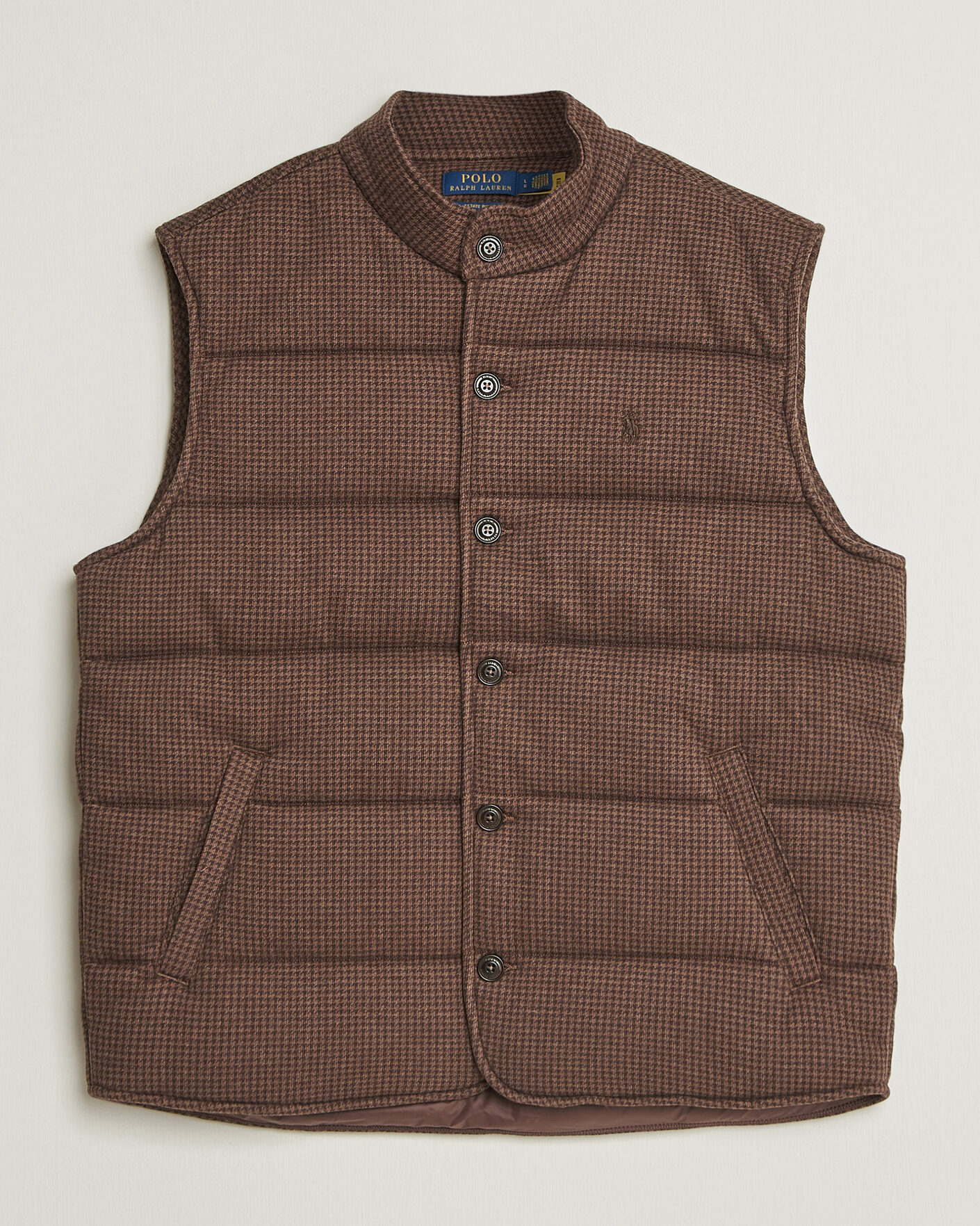 Herren | Pullover | Polo Ralph Lauren | Double Knitted Jaquard Vest Nutmeg Brown