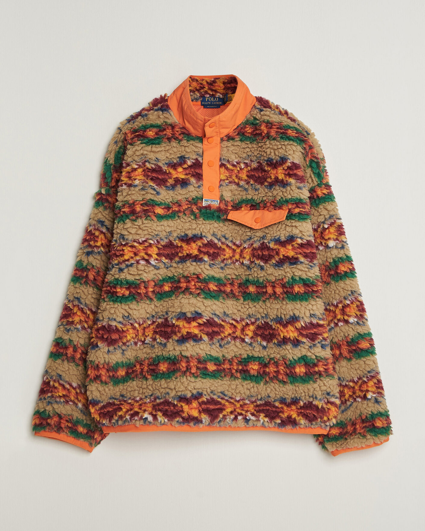 Herren | Pullover | Polo Ralph Lauren | Shaggy Hi Pile Red Rock Fairisle