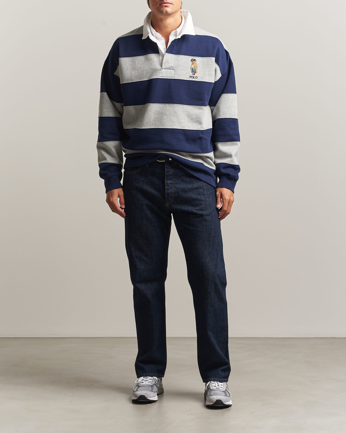 Herren | Pullover | Polo Ralph Lauren | Rugby Pullover Navy/Andover Heather