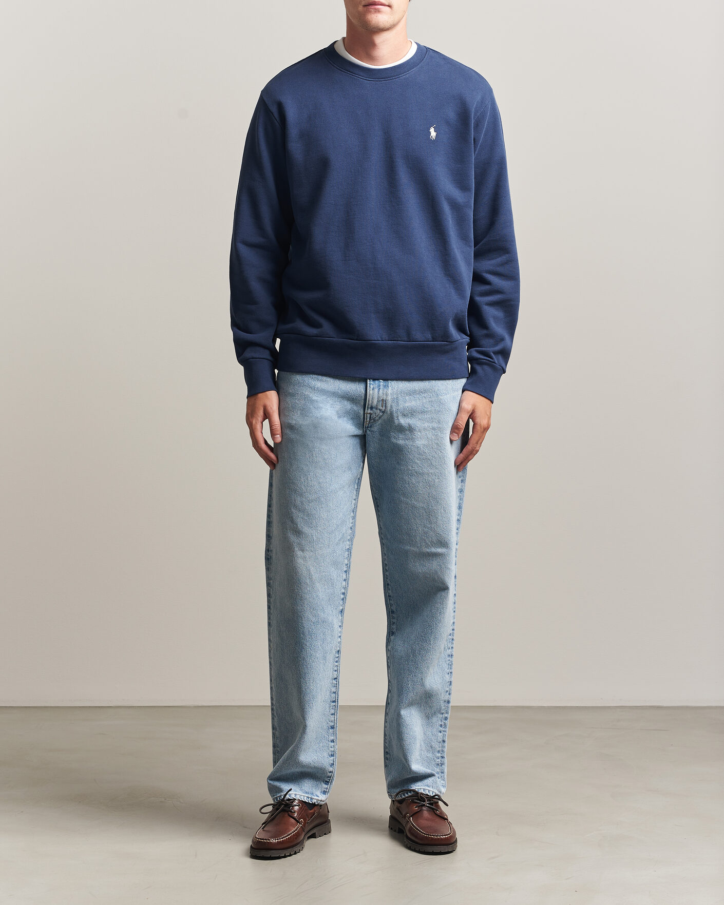 Herren | Pullover | Polo Ralph Lauren | Loopback Terry Sweatshirt Cruise Navy
