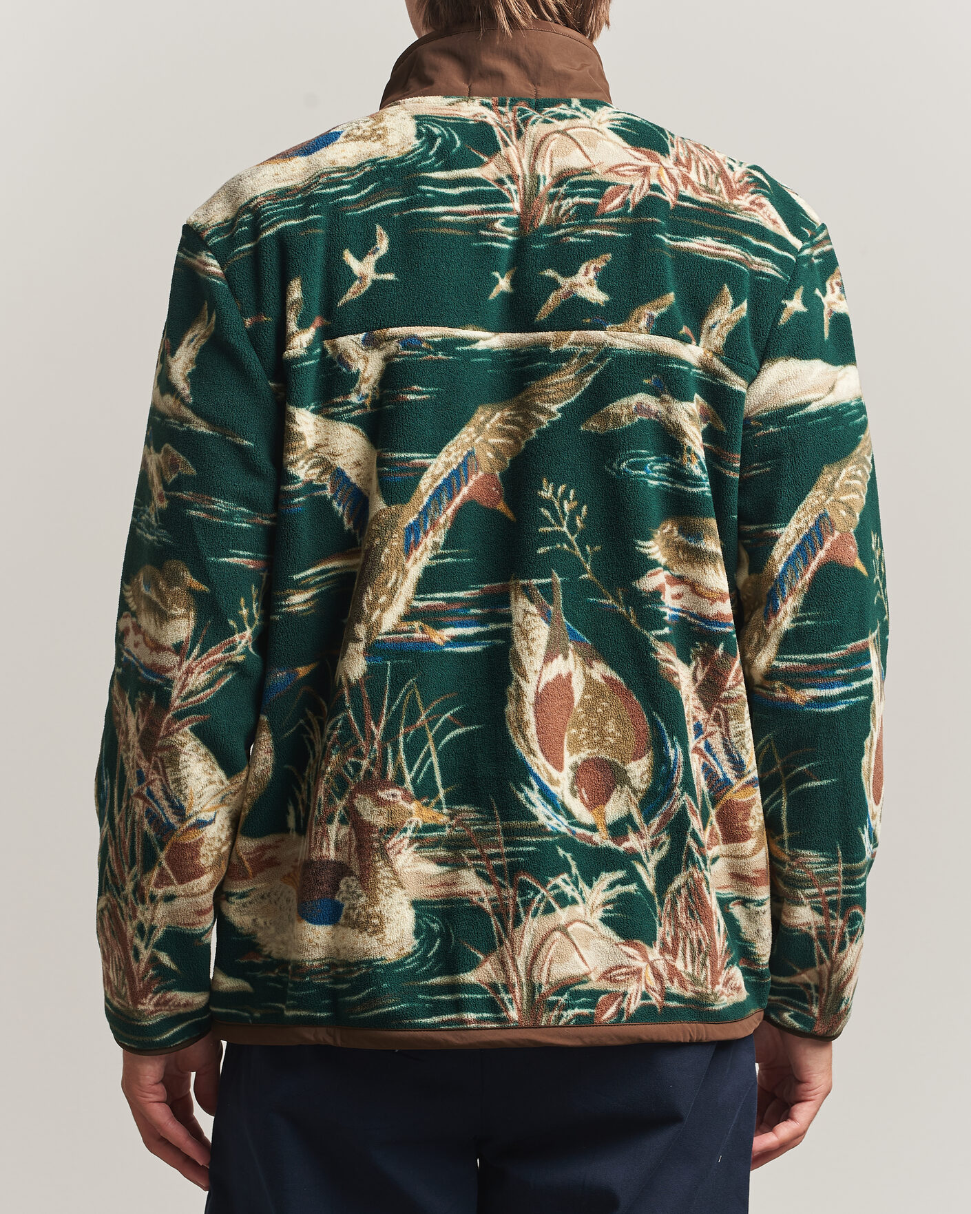 Herren | Pullover | Polo Ralph Lauren | Printed Vintage Fleece Pullover Duck Pond Scenic