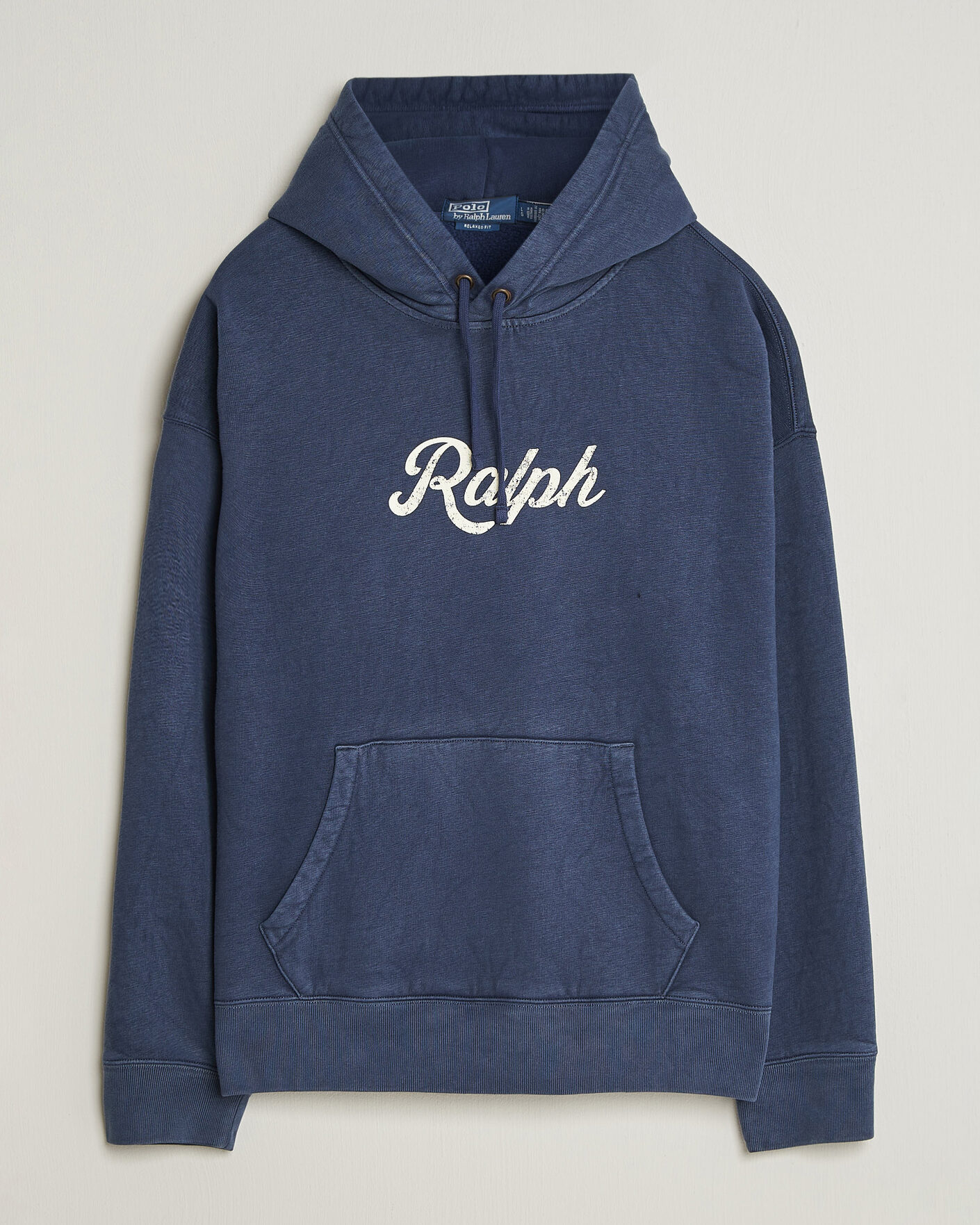 Herren | Pullover | Polo Ralph Lauren | Vintage Fleece Logo Hoodie Dark Cobalt
