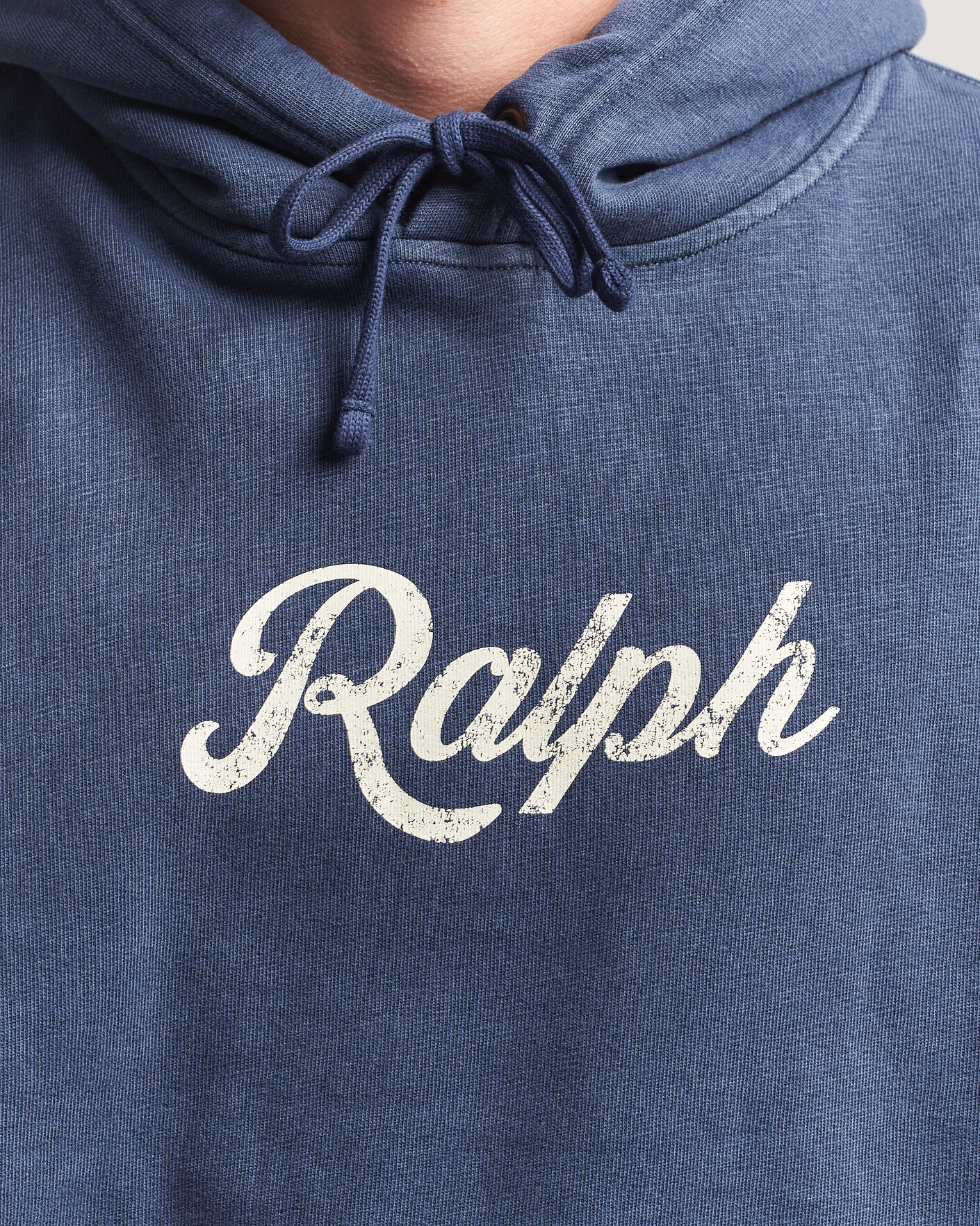 Herren | Pullover | Polo Ralph Lauren | Vintage Fleece Logo Hoodie Dark Cobalt