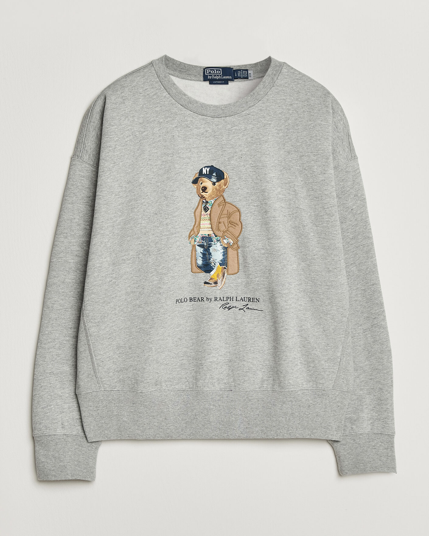 Herren | Pullover | Polo Ralph Lauren | Athletic Fleece Bear Sweatshirt Andover Heather