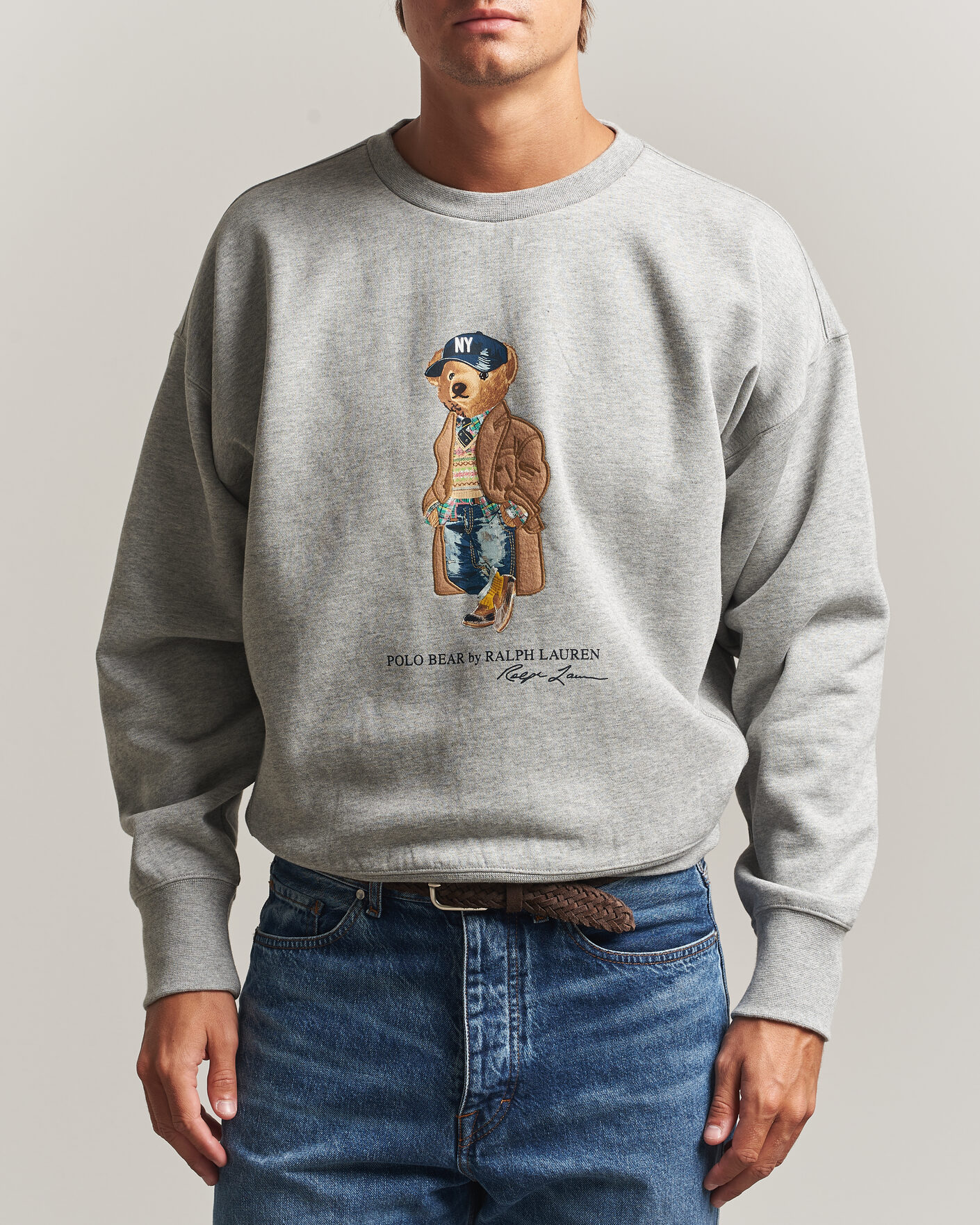 Herren | Pullover | Polo Ralph Lauren | Athletic Fleece Bear Sweatshirt Andover Heather
