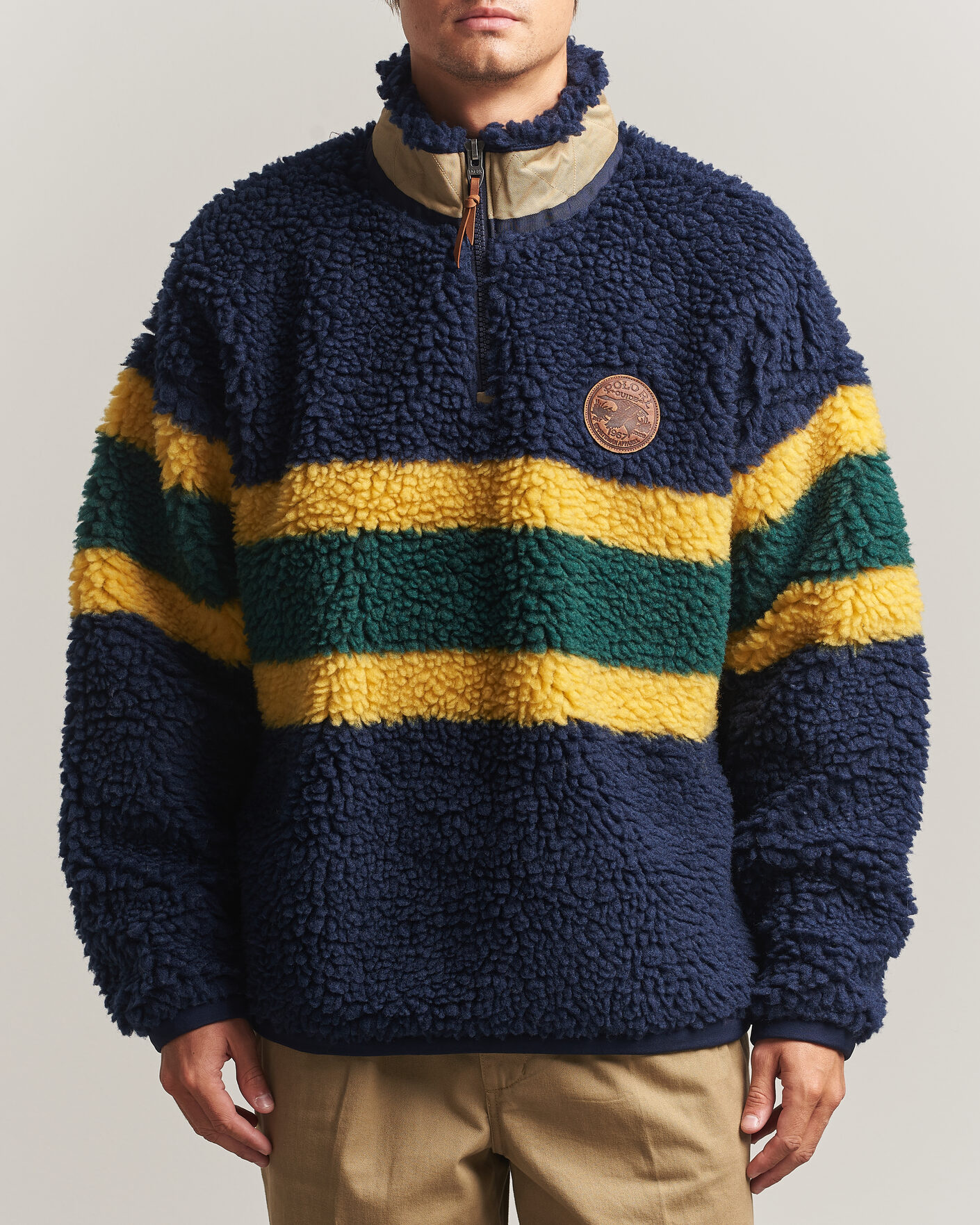 Herren | Pullover | Polo Ralph Lauren | Shaggy Hi Pile Pullover Cruise Navy