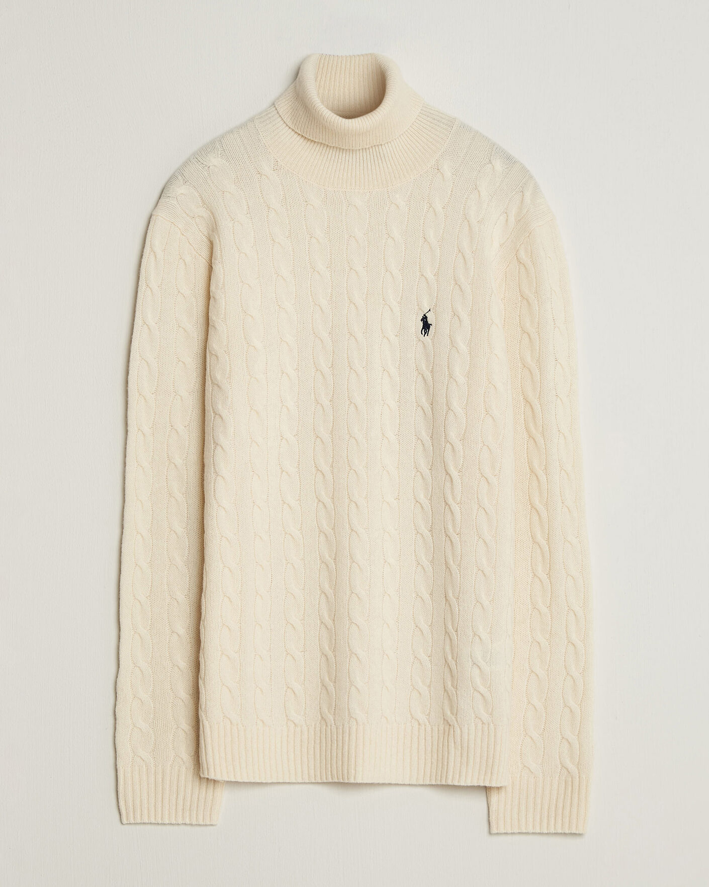 Herren | Pullover | Polo Ralph Lauren | Wool/Cashmere Rollneck Andover Cream