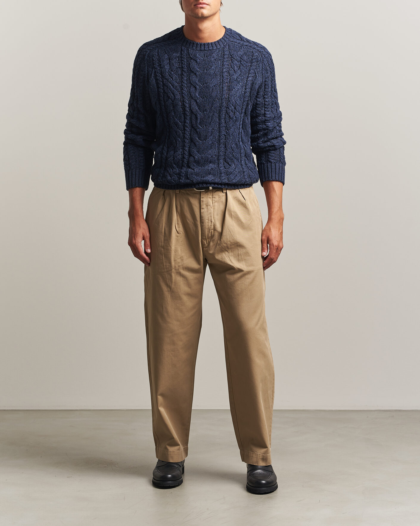 Herren | Pullover | Polo Ralph Lauren | Cotton Marl Pullover Navy Combo