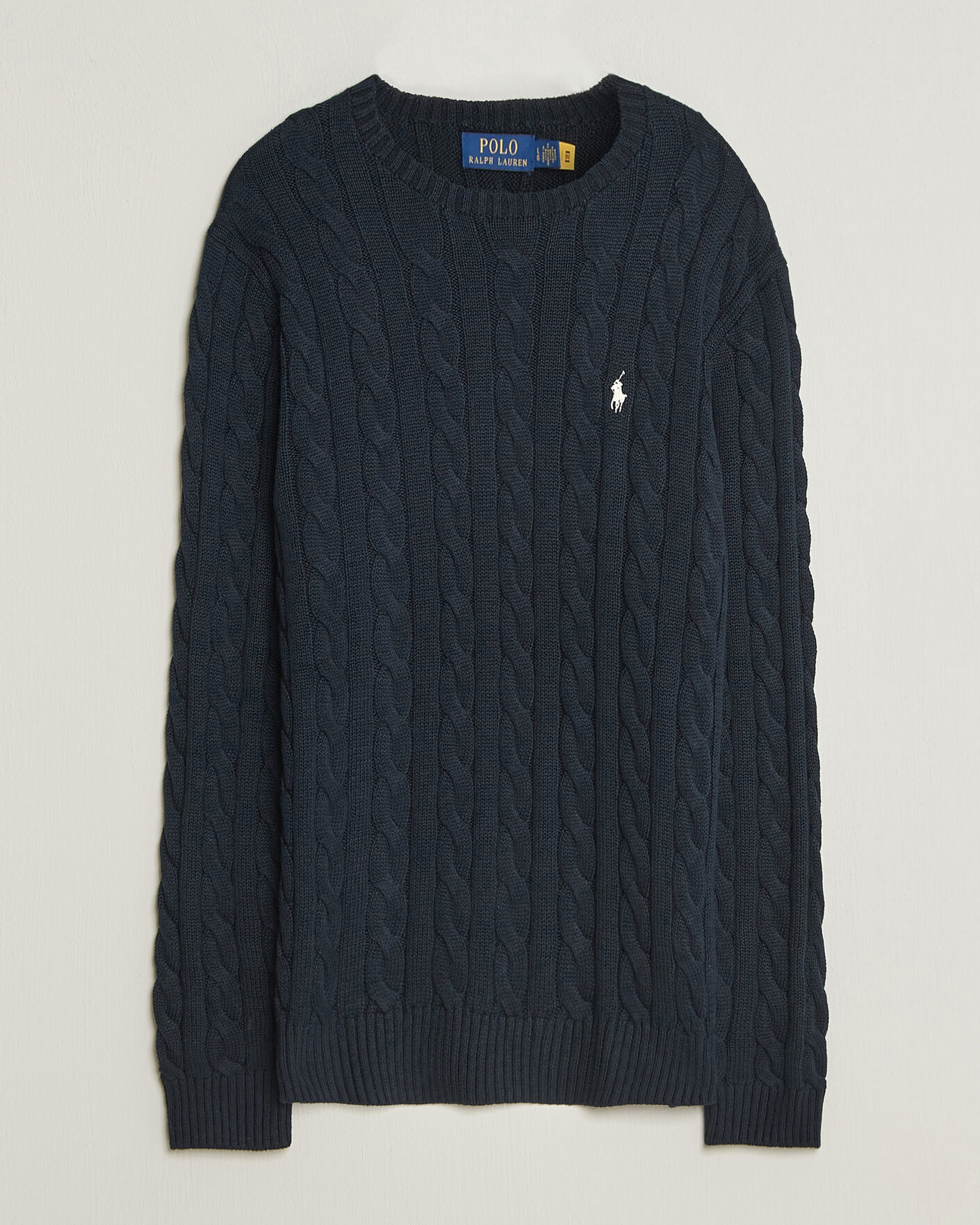Herren | Pullover | Polo Ralph Lauren | Cotton Cable Pullover Hunter Navy