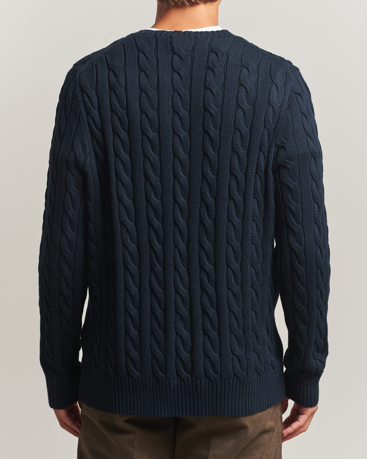 Herren | Pullover | Polo Ralph Lauren | Cotton Cable Pullover Hunter Navy