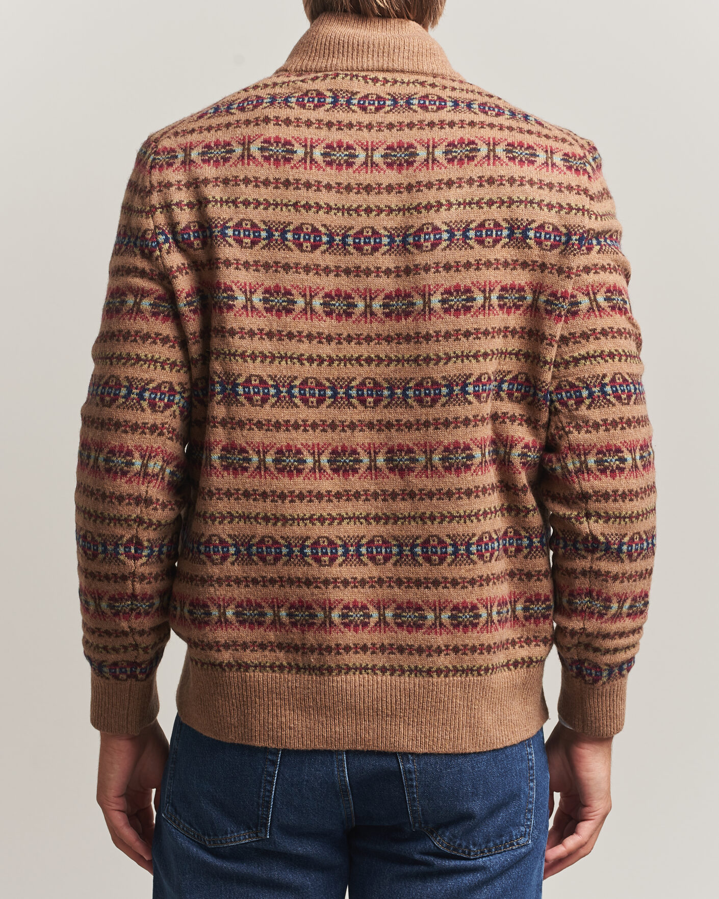 Herren | Pullover | Polo Ralph Lauren | Fair Isle Wool Half-Zip Multi Combo
