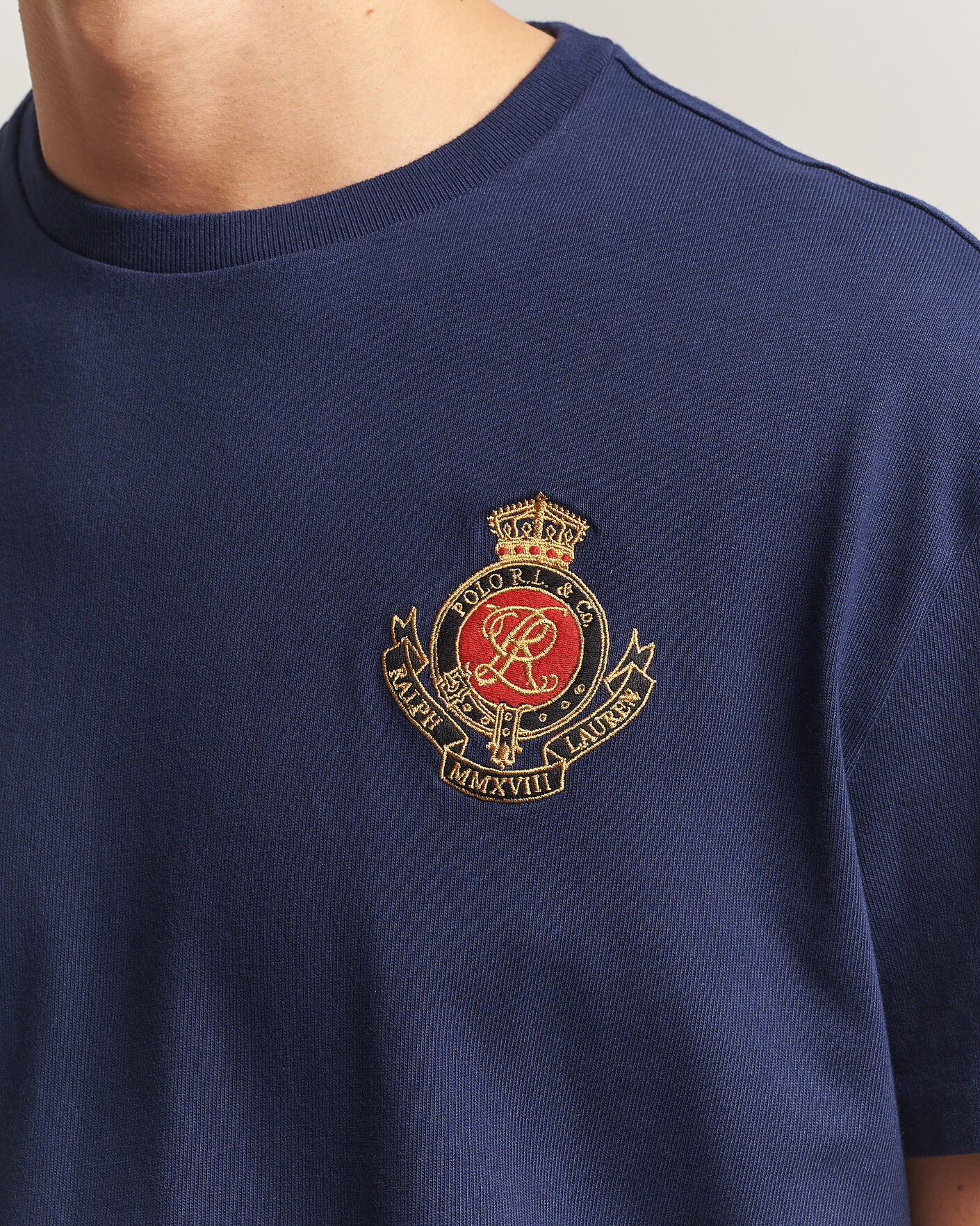Herren | T-Shirts | Polo Ralph Lauren | Classic Fit Jersey T-Shirt Newport Navy
