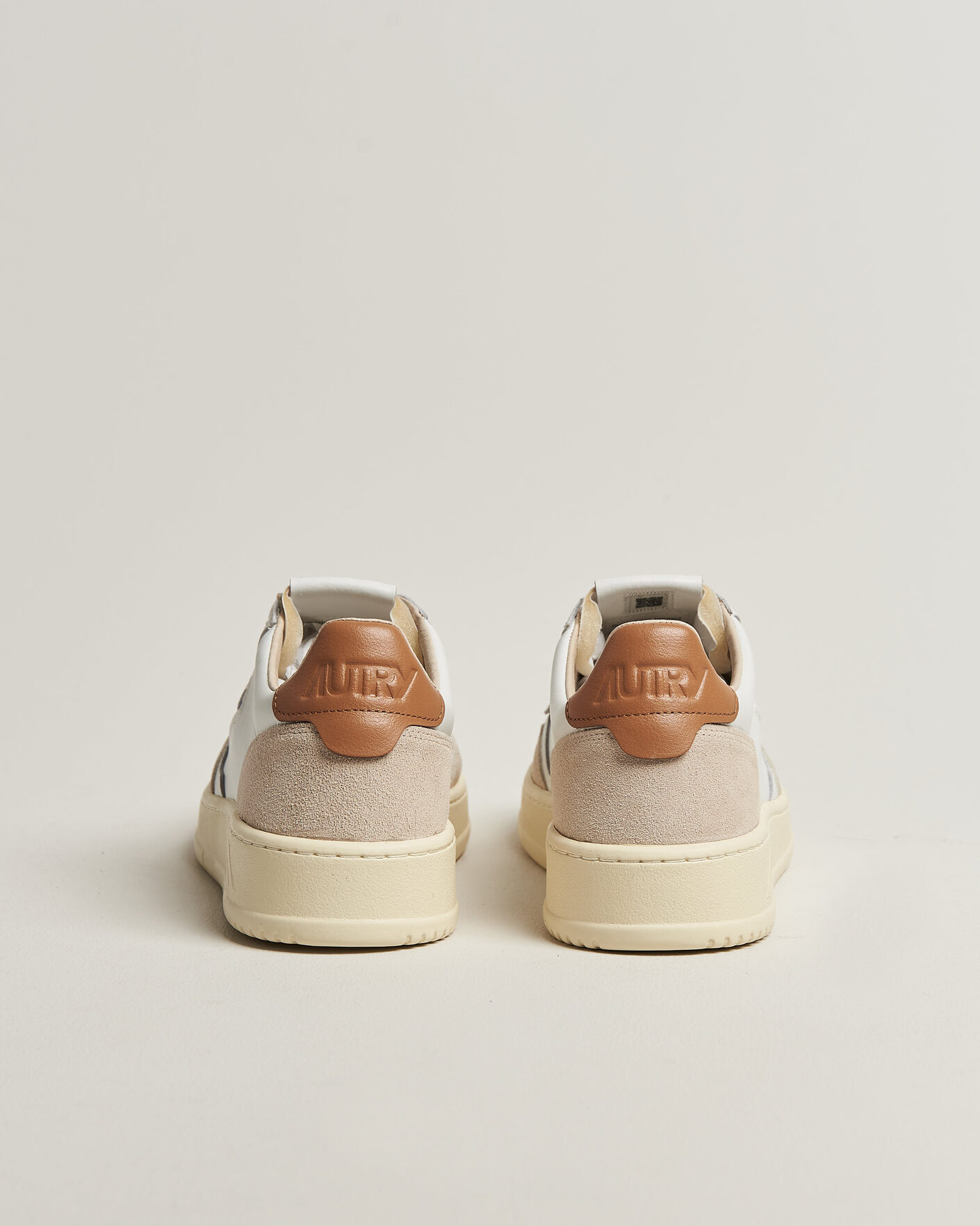 Herren | Sneaker | Autry | Medalist Low Leather/Suede Sneaker White/Lion