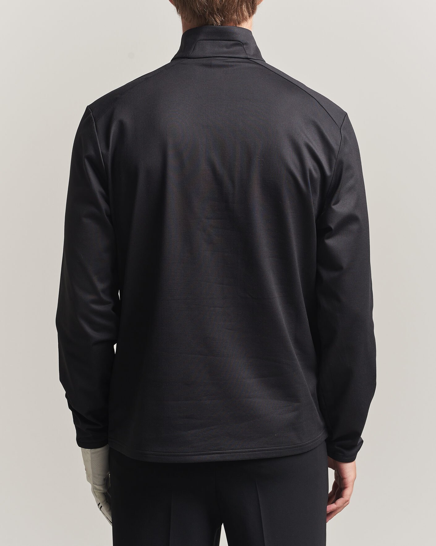 Herren | Golfbekleidung | Polo Ralph Lauren | Luxury Jersey Half Zip Polo Black
