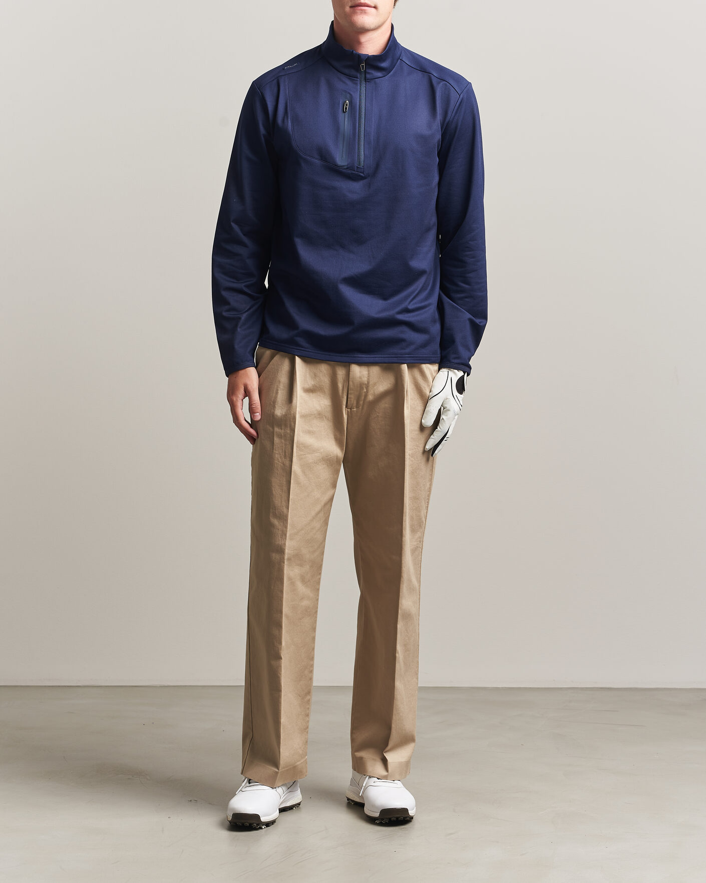 Herren | Golfbekleidung | Polo Ralph Lauren | Luxury Jersey Half Zip Refined Navy