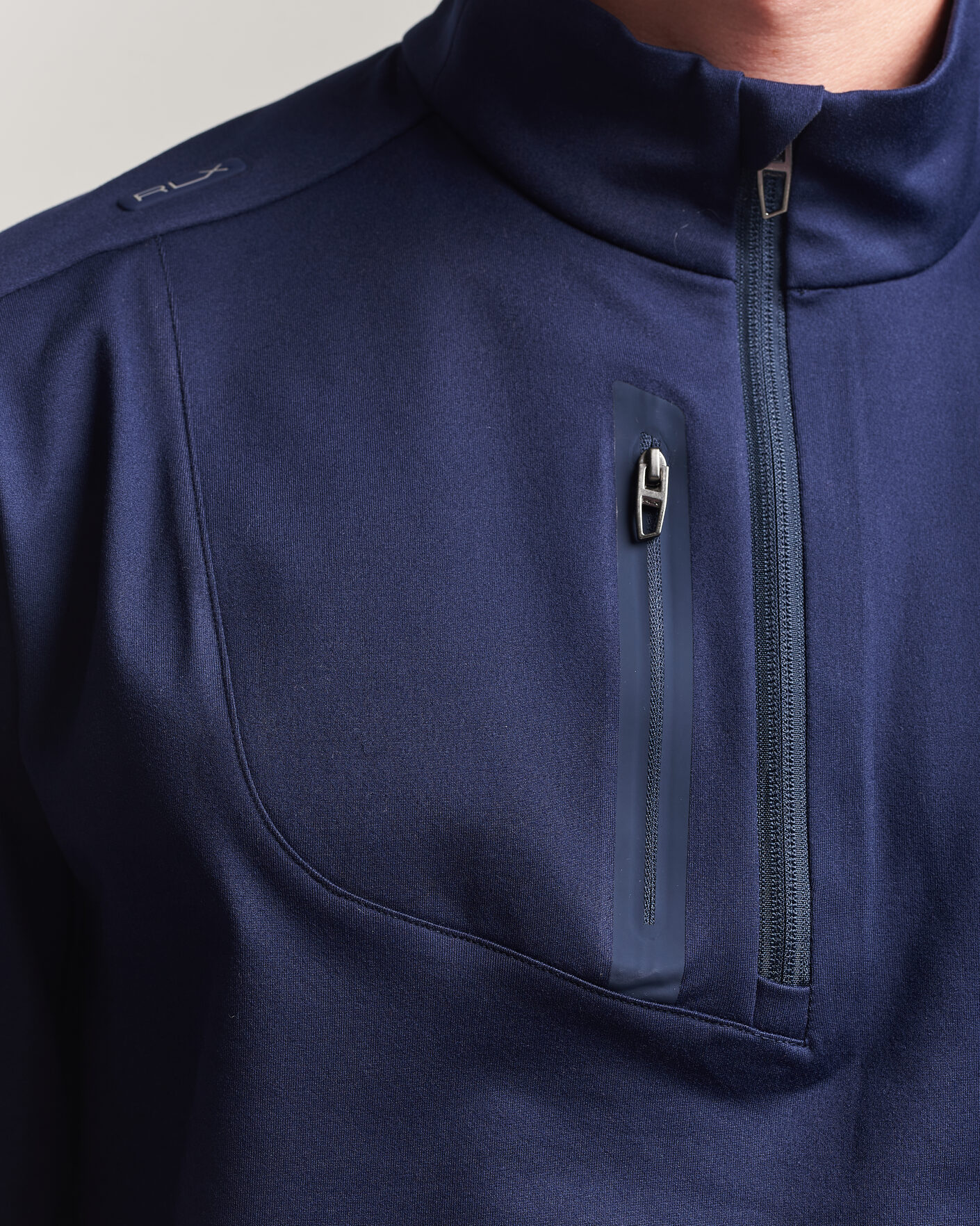 Herren | Golfbekleidung | Polo Ralph Lauren | Luxury Jersey Half Zip Refined Navy