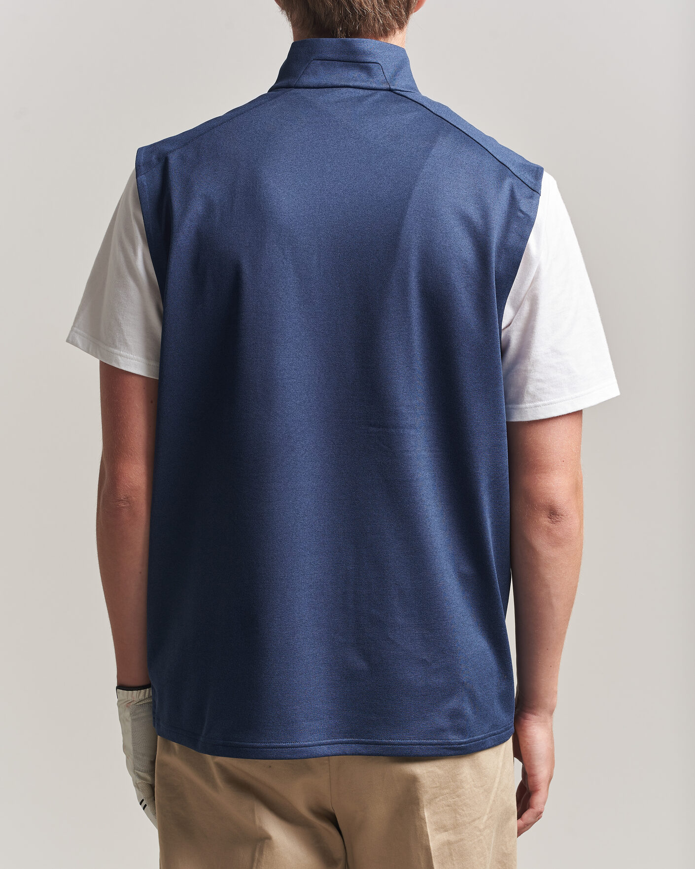 Herren | Pullover | RLX Ralph Lauren | Luxury Jersey Vest Half Zip Spring Navy Heather
