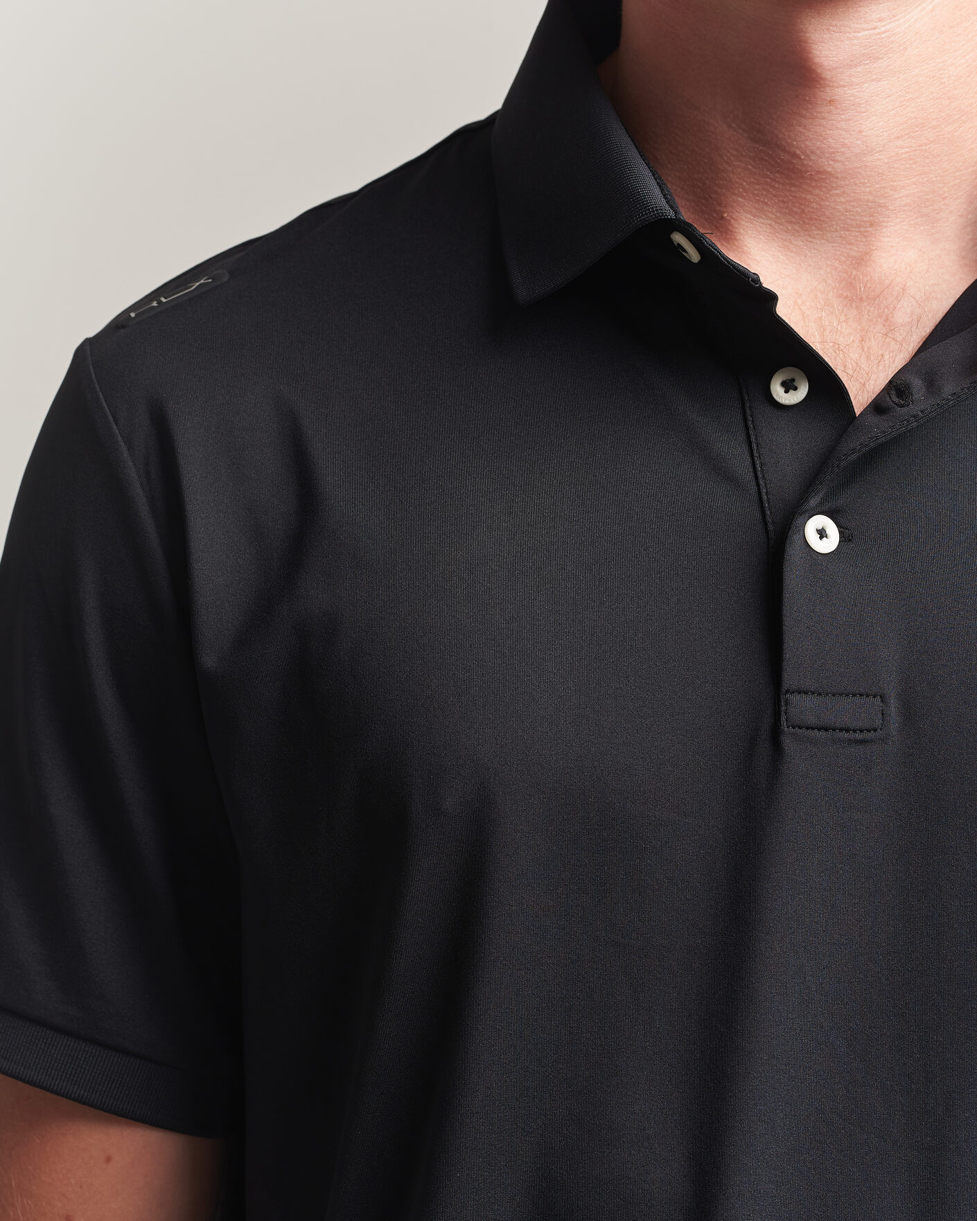 Herren | Golfbekleidung | Polo Ralph Lauren | Airflow Polo Polo Black