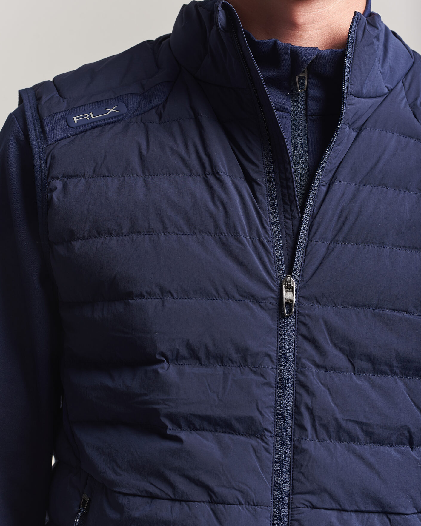 Herren | Golfbekleidung | RLX Ralph Lauren | Full Zip Golf Vest Refined Navy