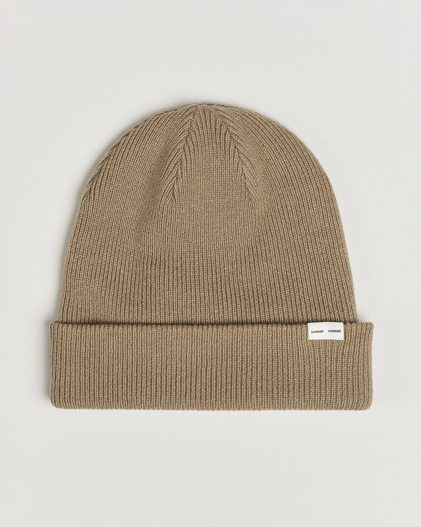 Herren | Mützen | Samsøe Samsøe | The Wool Beanie Lead Gray