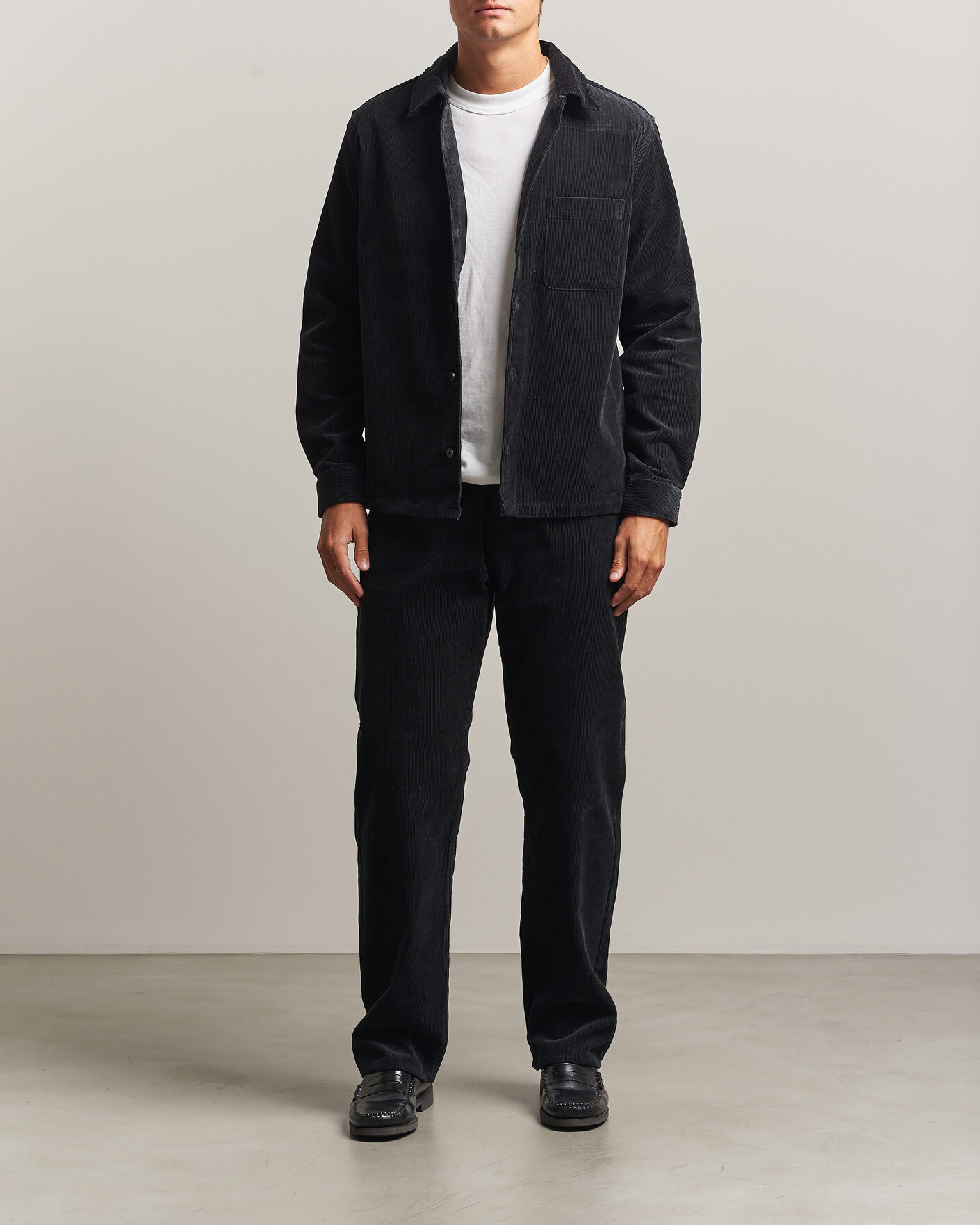 Herren | Hosen | Samsøe Samsøe | Eddie Corduroy Trousers Black