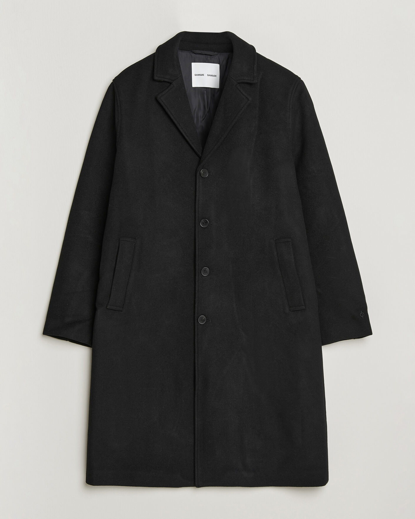 Herren | Jacken | Samsøe Samsøe | Falco Wool Coat Black