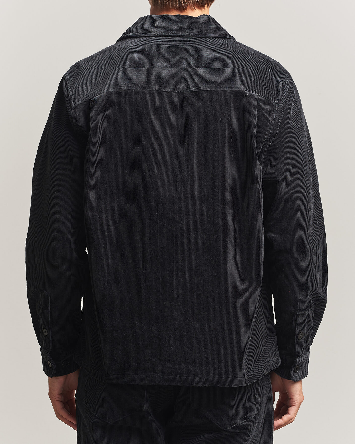 Herren | Hemden | Samsøe Samsøe | Damon Corduroy Overshirt Black