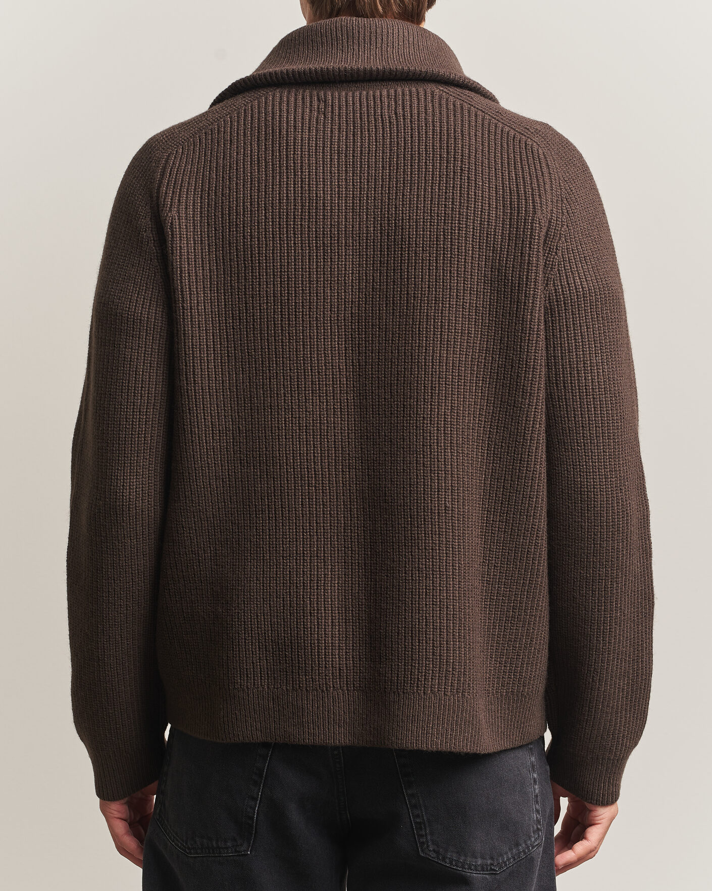 Herren | Pullover | Samsøe Samsøe | Rick Wool Heavy Knitted Half Zip Delicioso
