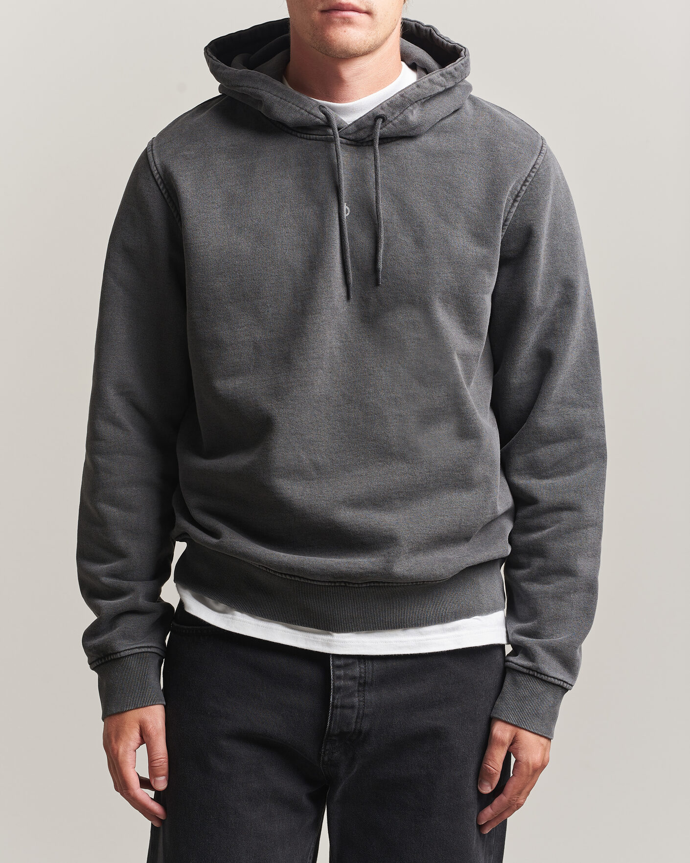 Herren | Pullover | Samsøe Samsøe | Ollie Washed Hoodie Black