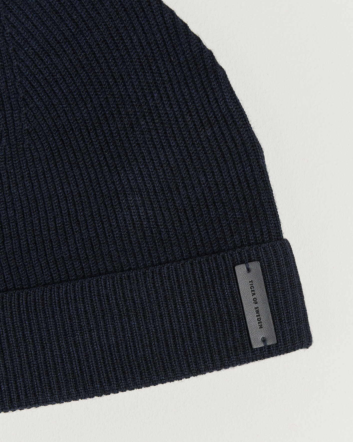 Herren | Mützen | Tiger of Sweden | Caldu Wool Beanie Light Ink