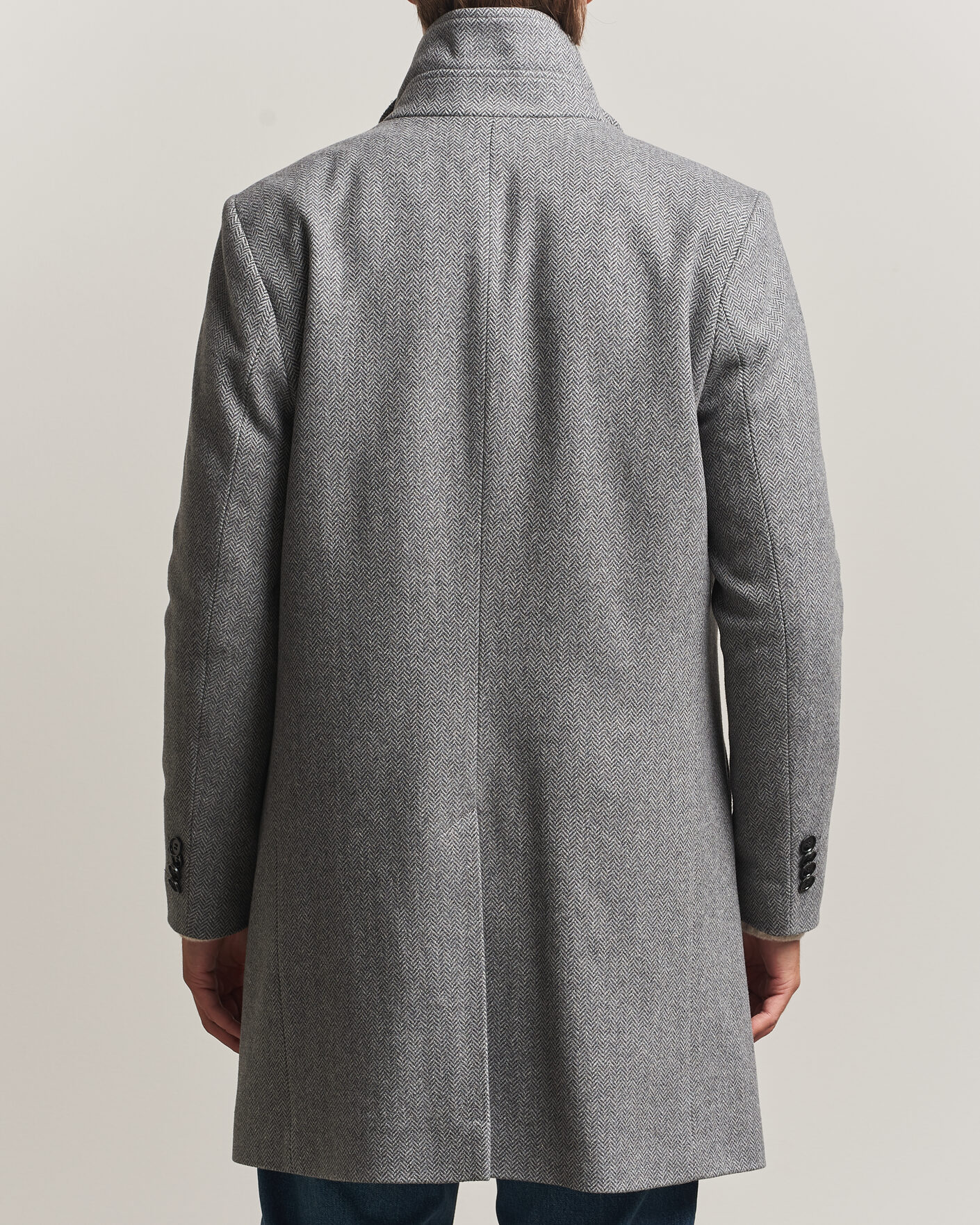 Herren | Jacken | Tiger of Sweden | Aleric Wool Herringbone Coat Fogy