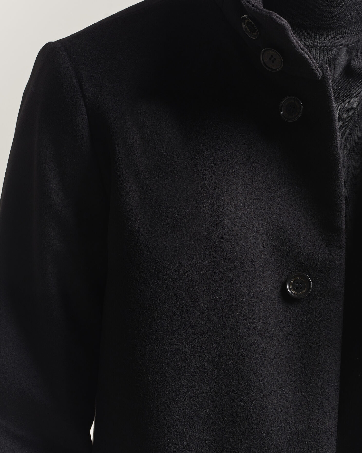 Herren | Jacken | Tiger of Sweden | Aleric Wool/Cashmere Coat Black