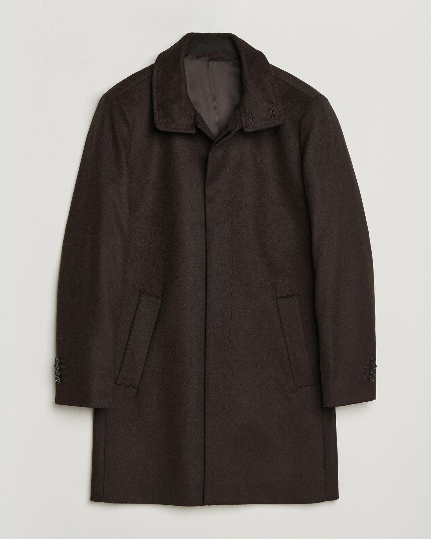 Herren | Jacken | Tiger of Sweden | Aleric Wool/Cashmere Coat Espresso