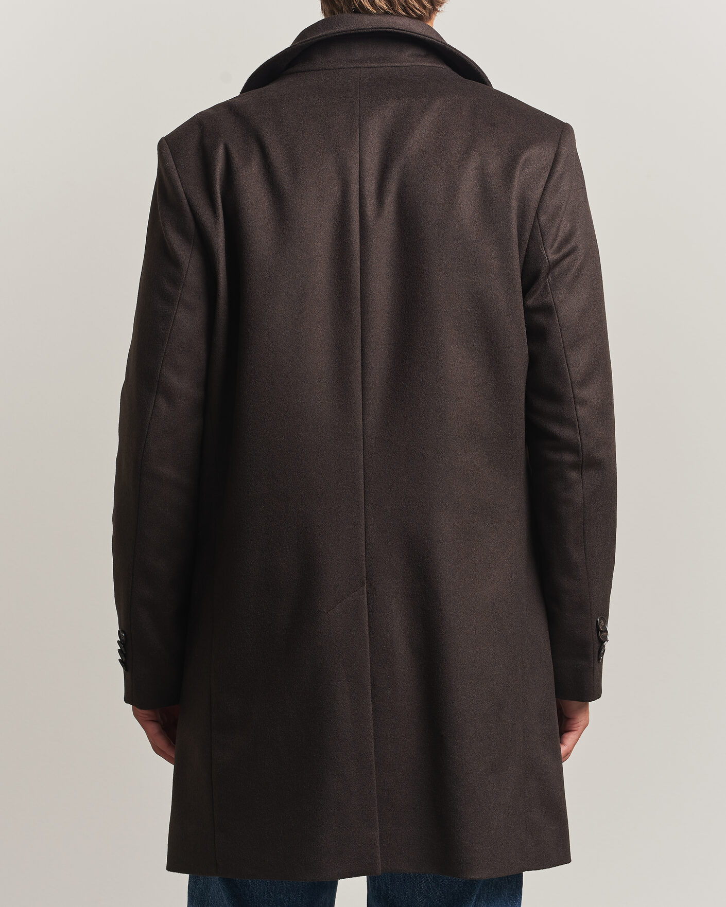 Herren | Jacken | Tiger of Sweden | Aleric Wool/Cashmere Coat Espresso