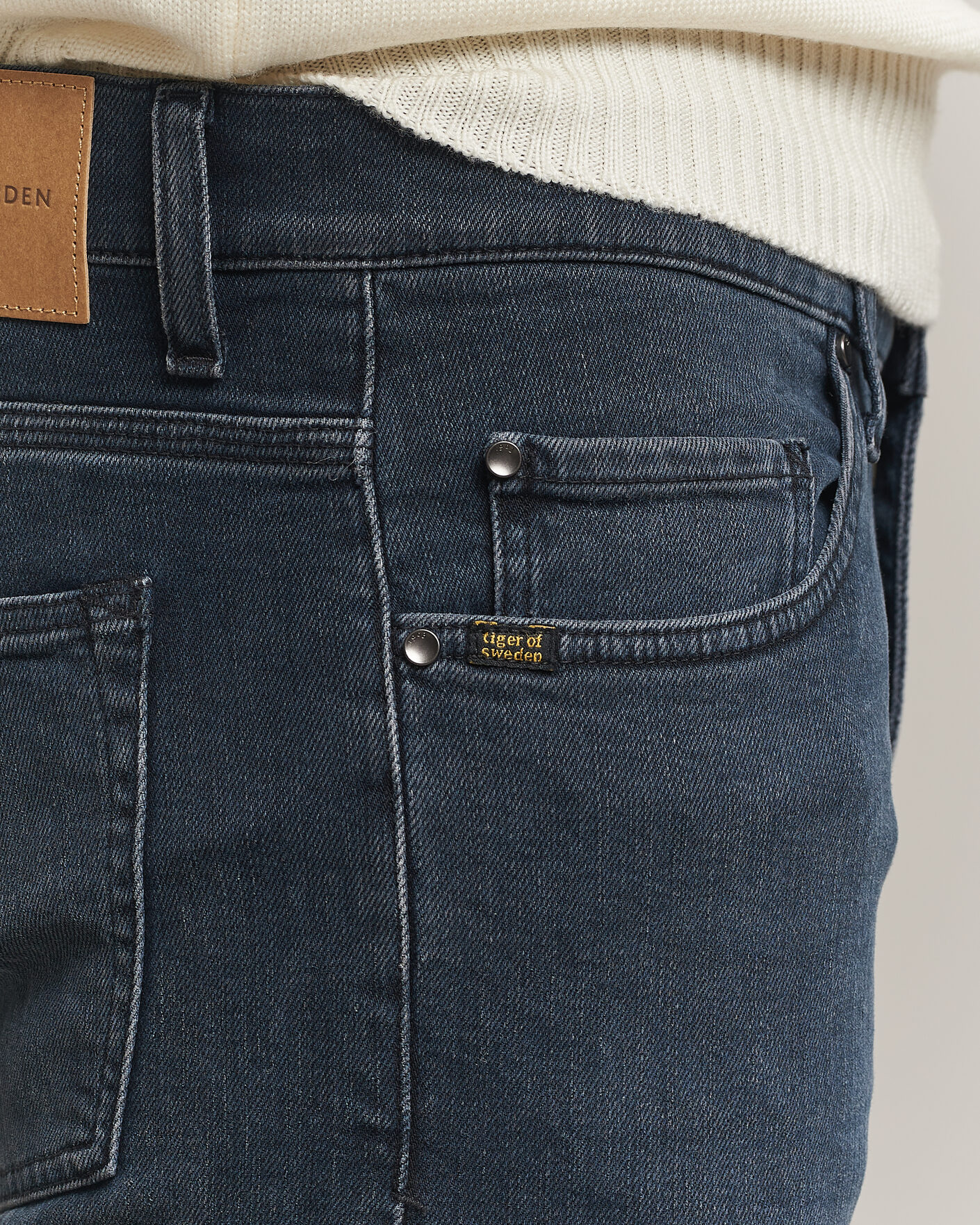 Herren | Jeans | Tiger of Sweden | Pistolero Jeans Black Blue