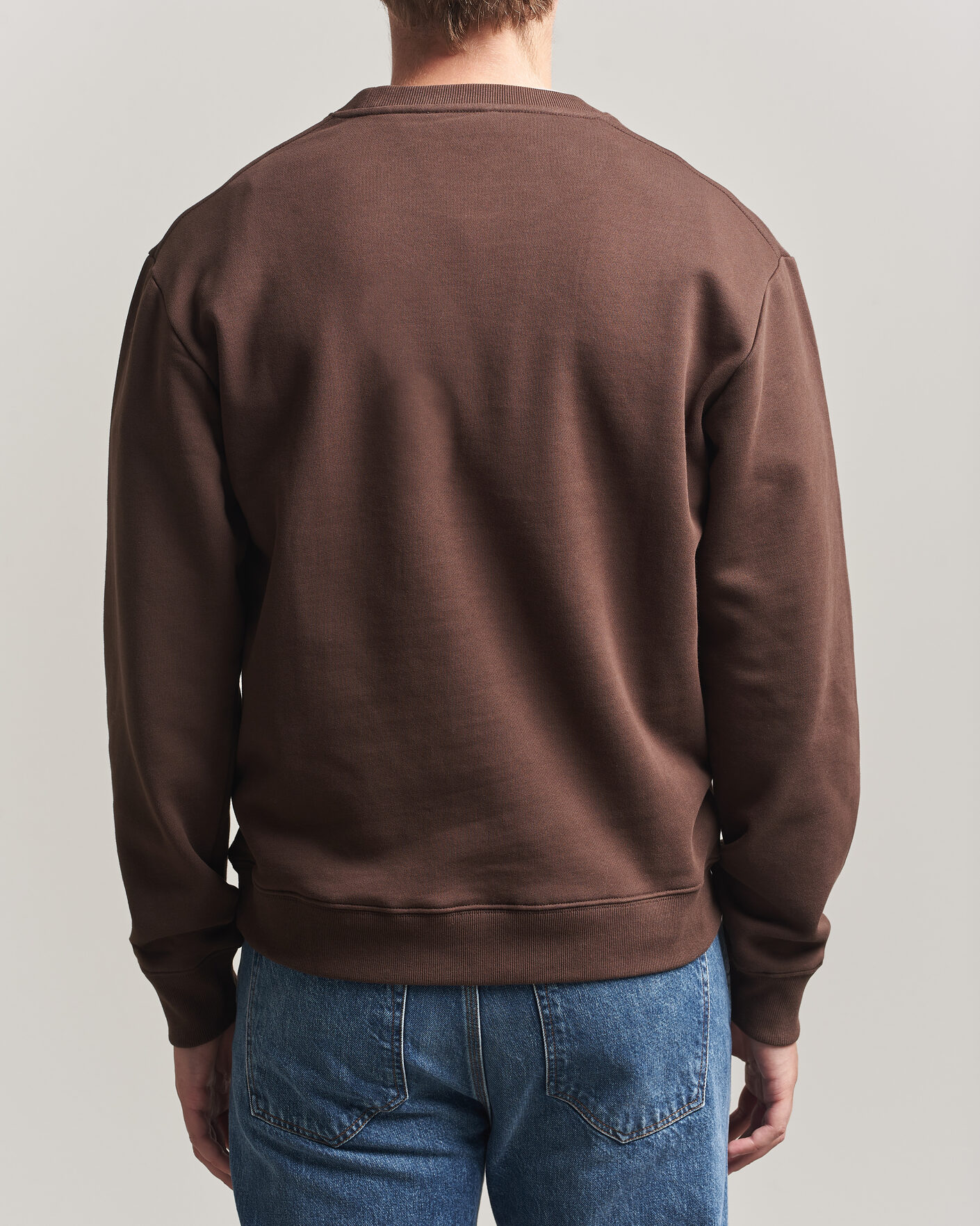 Herren | Pullover | Tiger of Sweden | Emerson Crew Neck Sweatshirt Dark Mahogany
