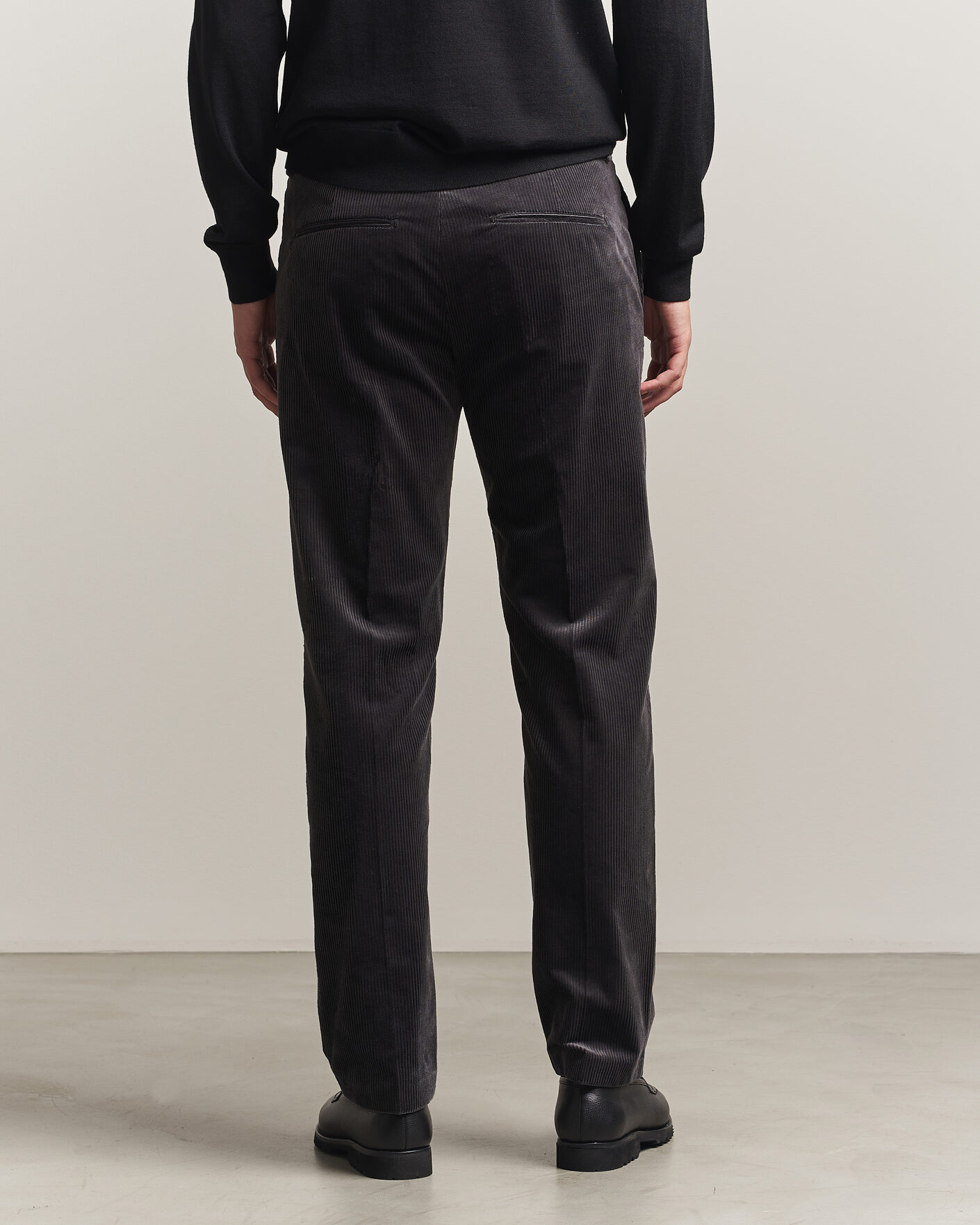 Herren | Hosen | Tiger of Sweden | Tense Pleated Corduroy Trousers Phantom
