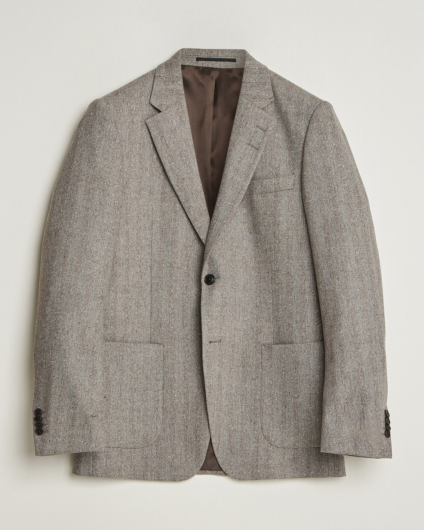 Herren | Sakkos | Tiger of Sweden | Justin Wool Donegal Suit Blazer Dark Stone