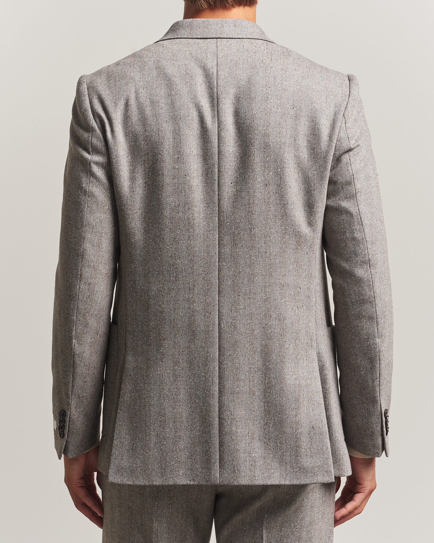 Herren | Sakkos | Tiger of Sweden | Justin Wool Donegal Suit Blazer Dark Stone