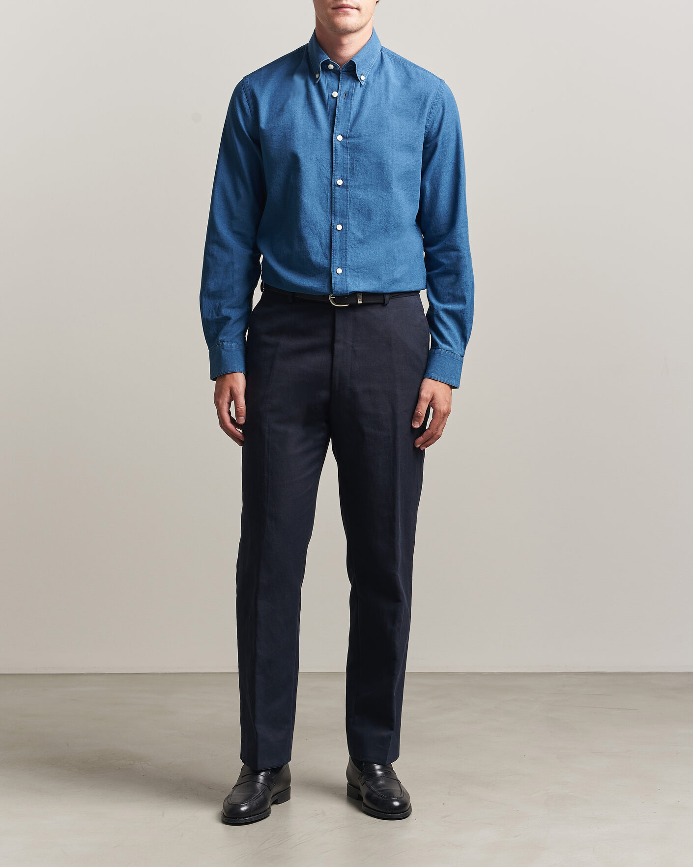 Herren | Hemden | Tiger of Sweden | Bjorn Denim Shirt Blue