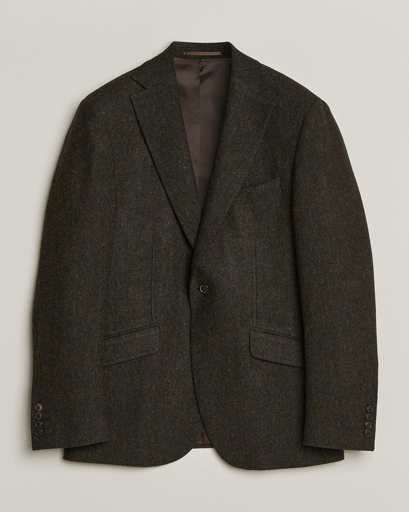 Herren | Sakkos | Walker Slater | Edward Shetland Wool Donegal Blazer Brown