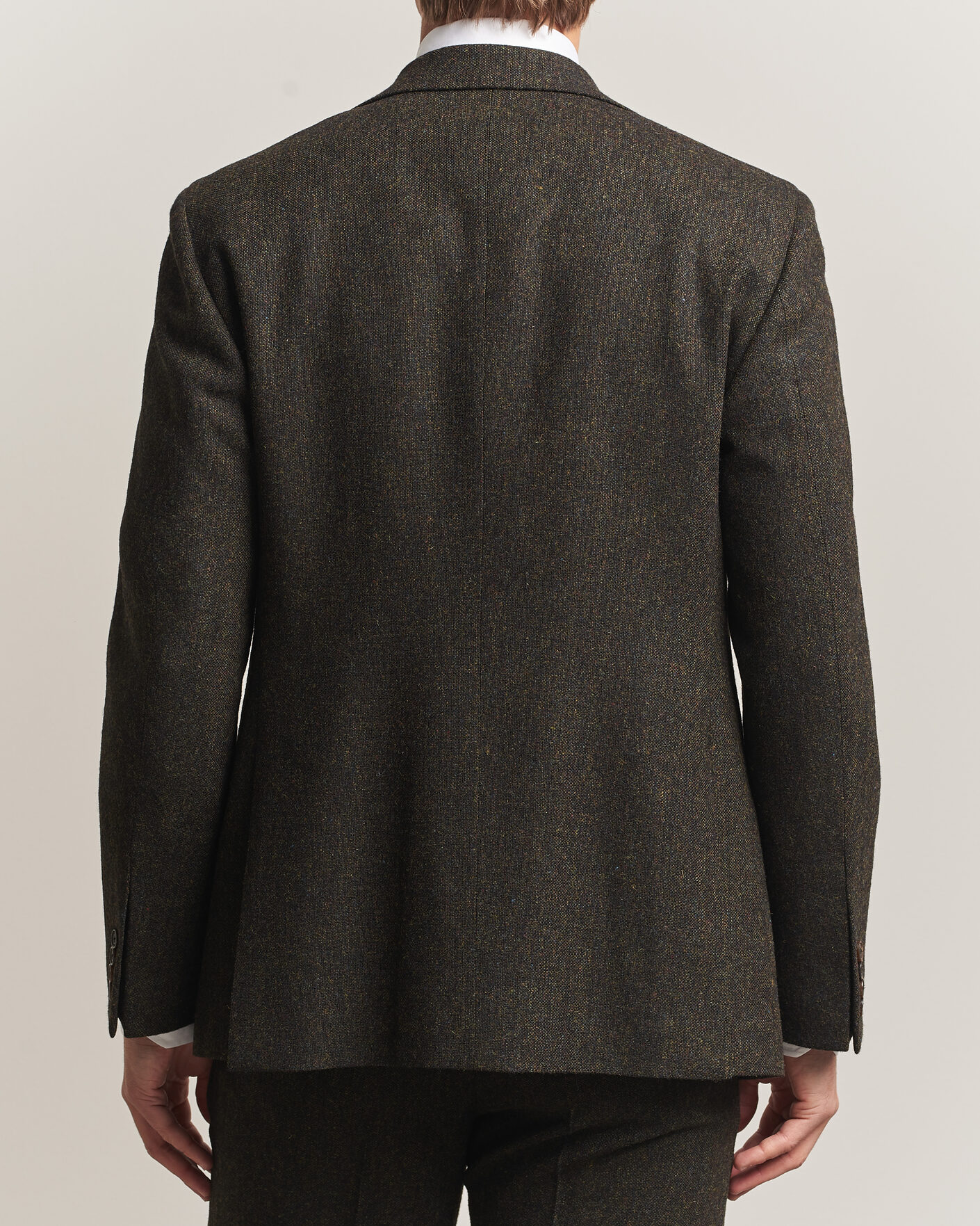 Herren | Sakkos | Walker Slater | Edward Shetland Wool Donegal Blazer Brown