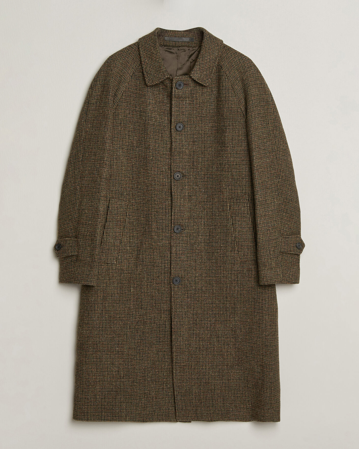 Herren | Jacken | Walker Slater | Sherlock Harris Tweed Microcheck Coat Amber Brown