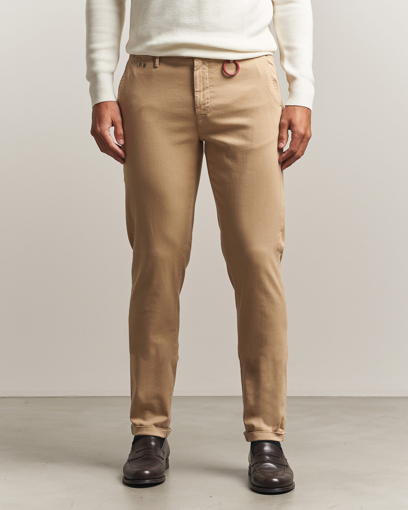 Herren | Hosen | Tramarossa | Luis Superstrech Cotton Chino Beige