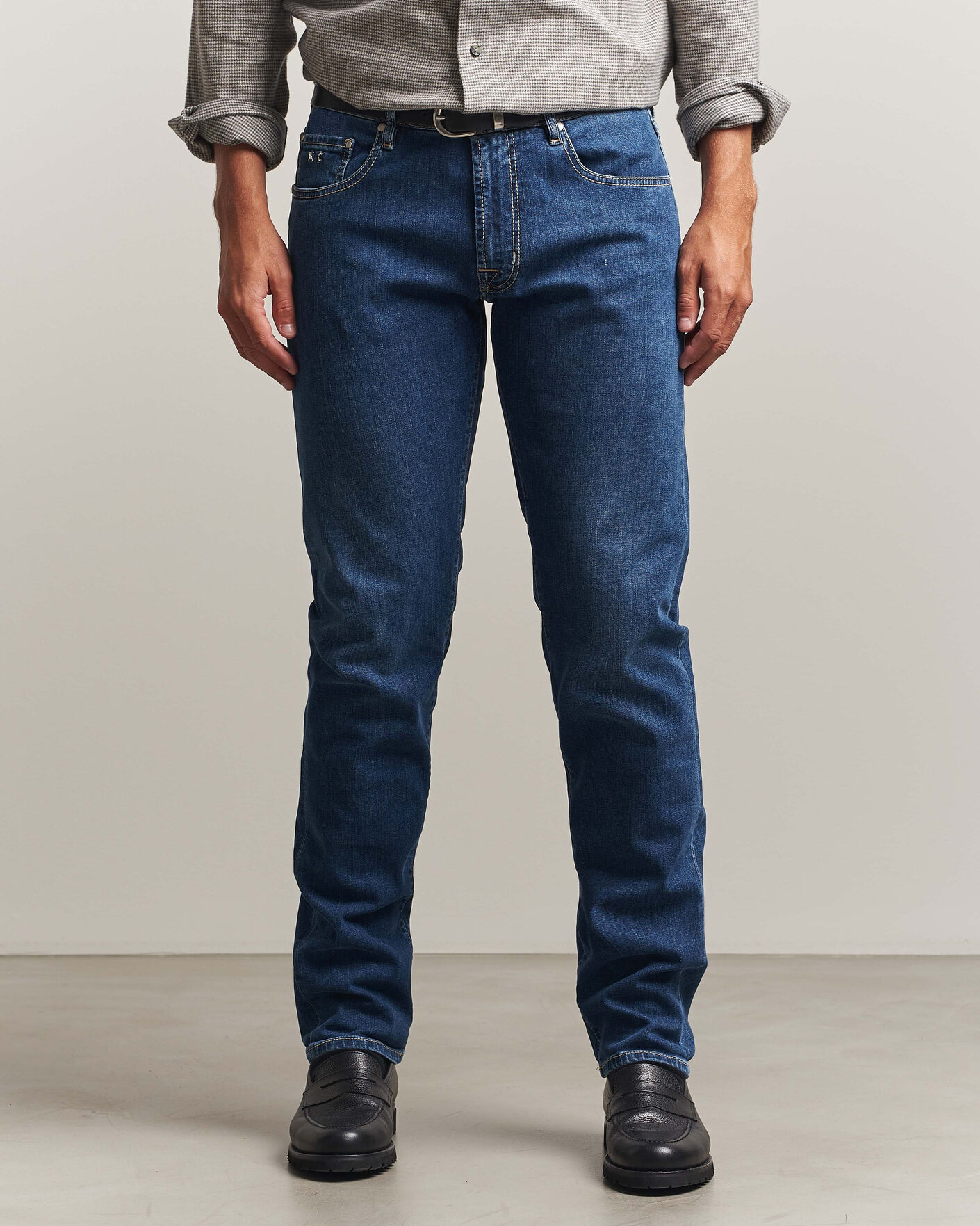 Herren | Jeans | Tramarossa | Michelangelo Stretch Jeans Mid Blue