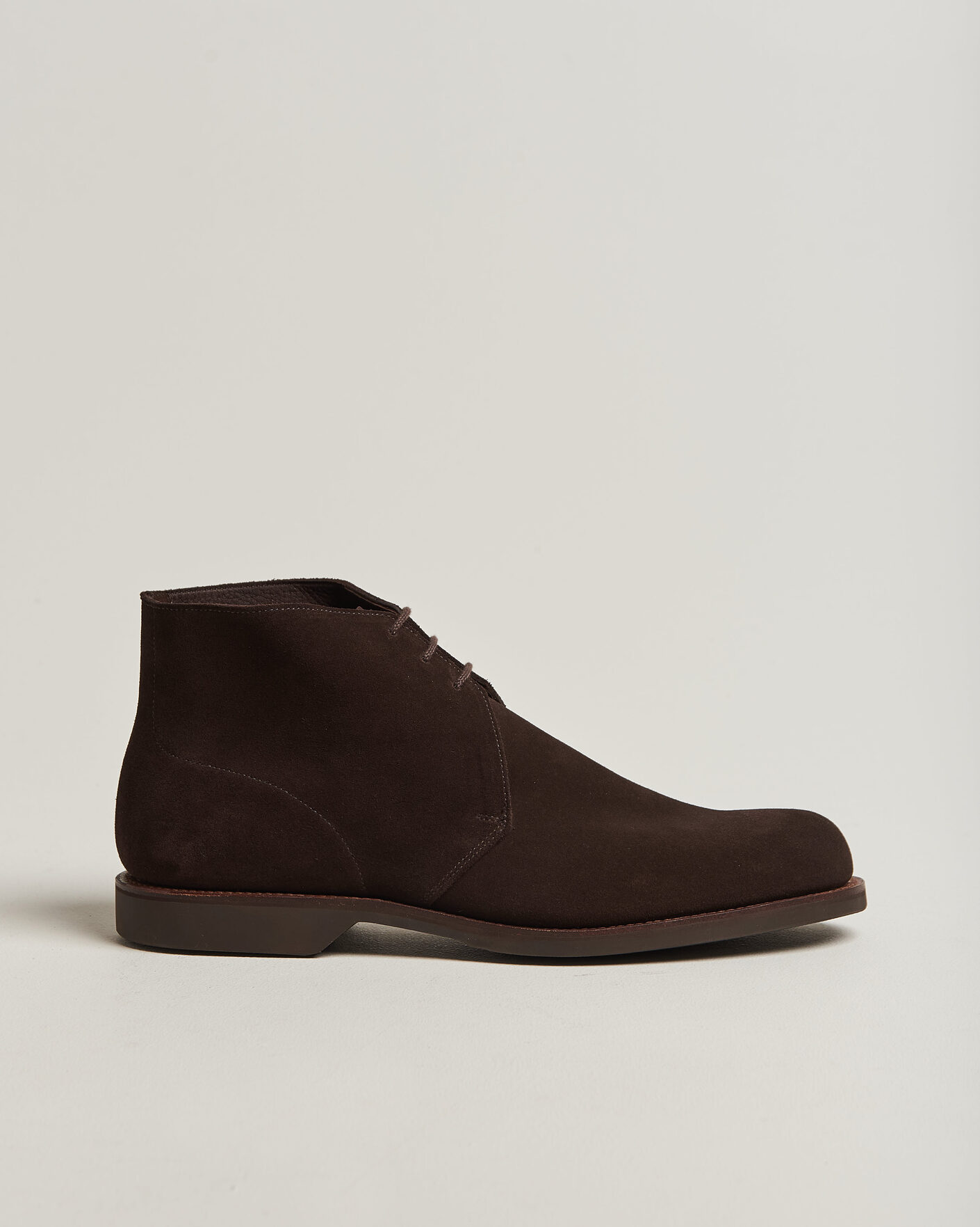 Herren | Boots | Crockett & Jones | Unlined Chukka 4 Boot Dark Brown Suede