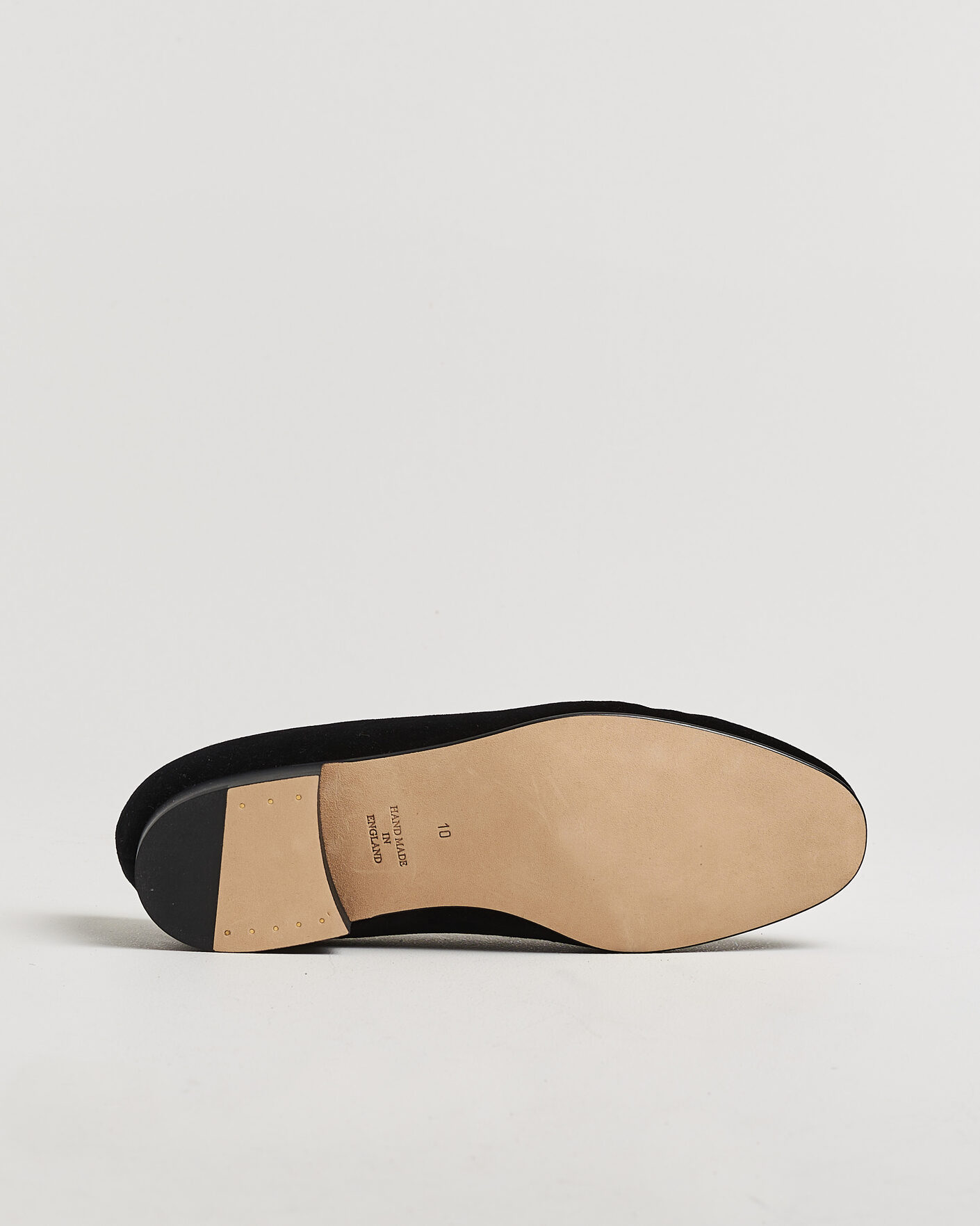 Herren | Loafer | Bowhill & Elliott | Martini Venetian Pump Black Velvet