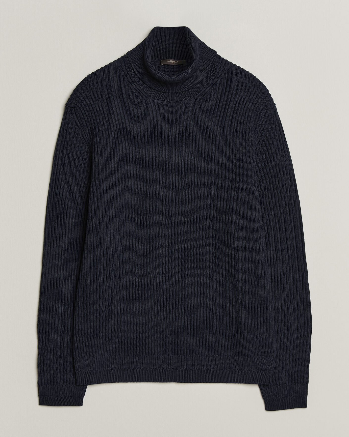 Herren | Pullover | Zanone | Fishermans Rib Rollneck Navy